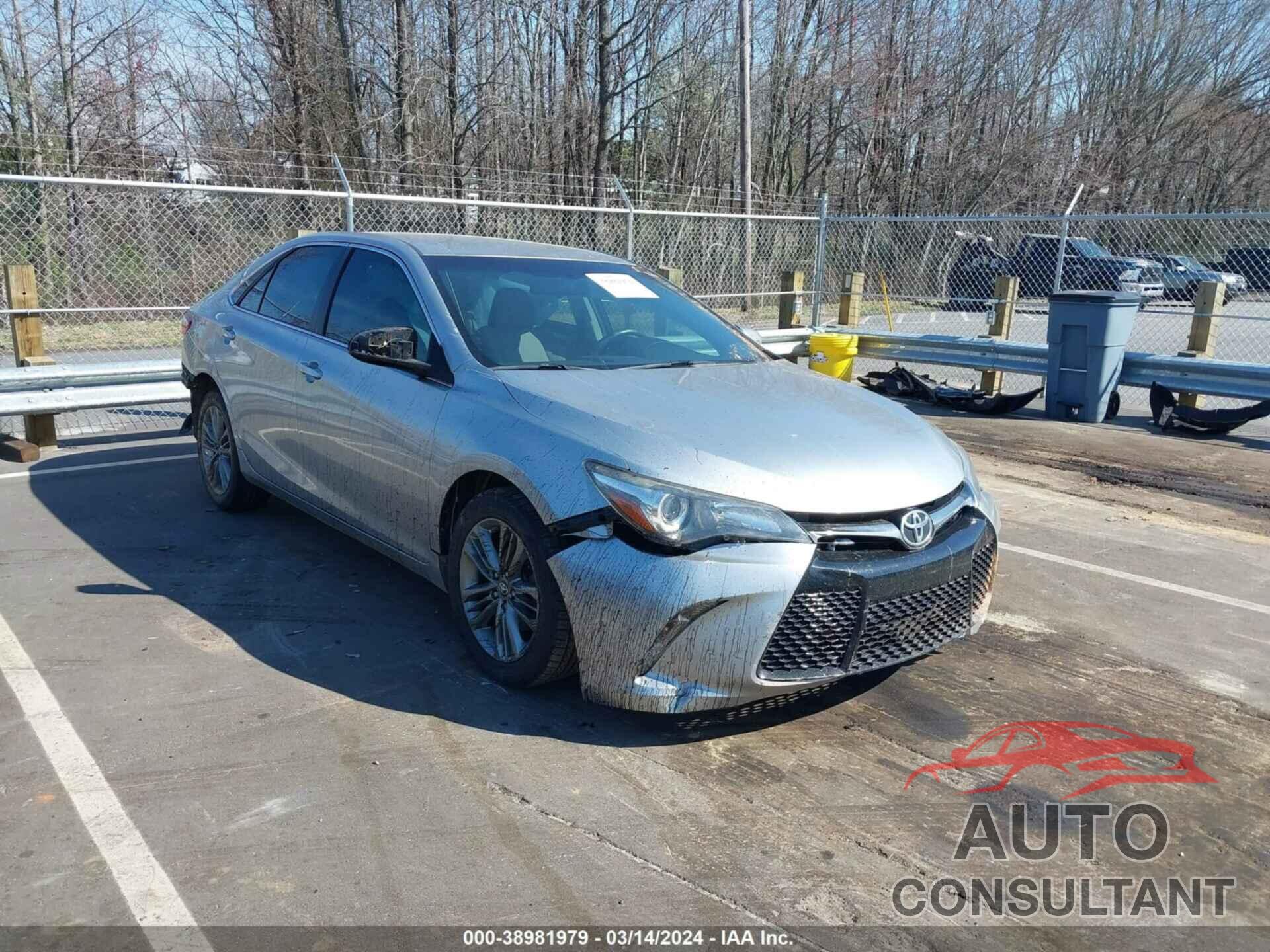 TOYOTA CAMRY 2017 - 4T1BF1FK3HU378500