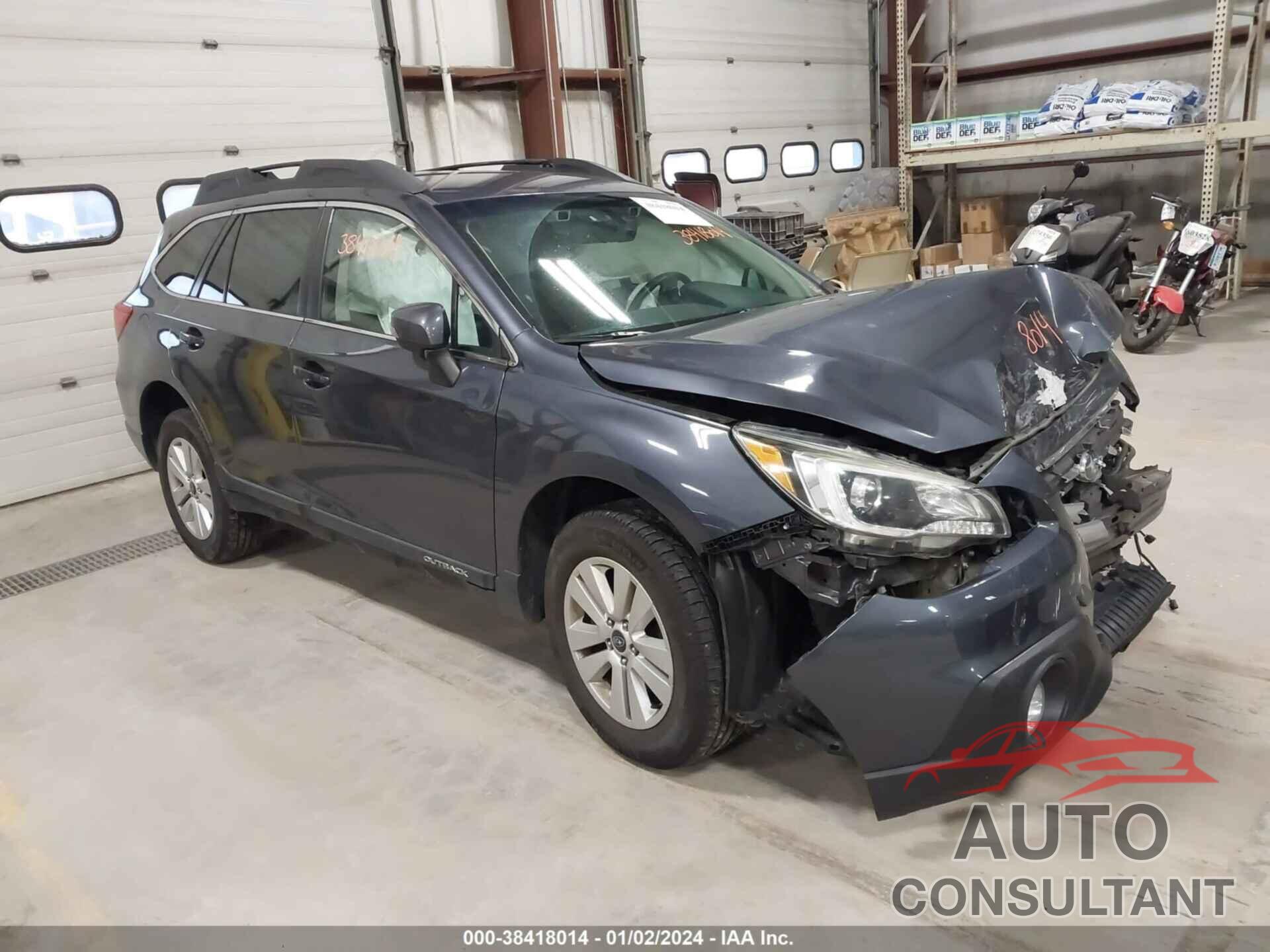 SUBARU OUTBACK 2017 - 4S4BSAFC1H3256888