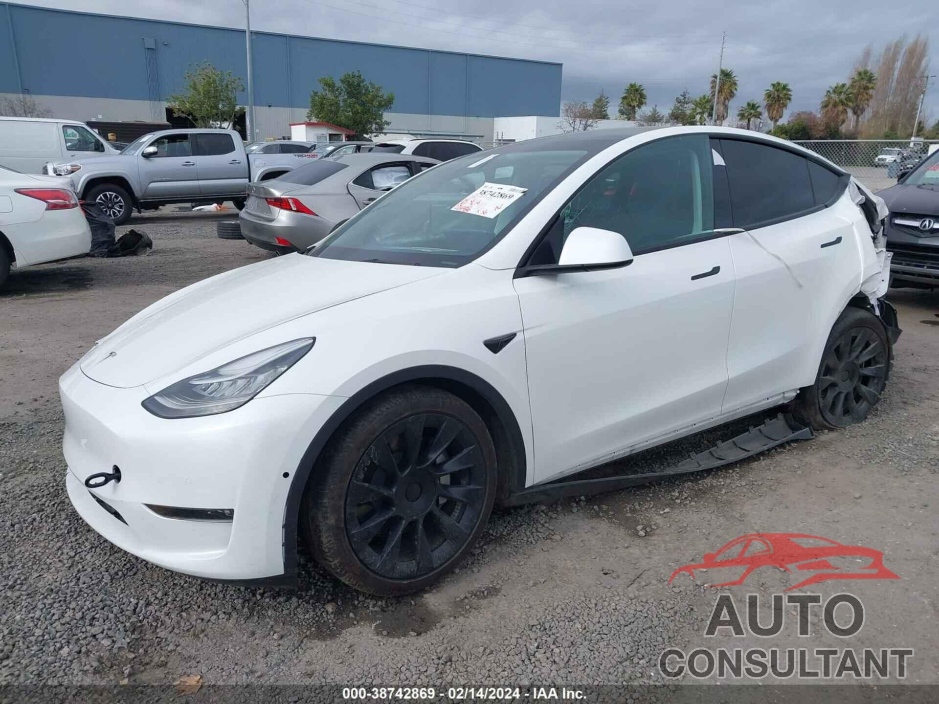 TESLA MODEL Y 2021 - 5YJYGDEE4MF218282