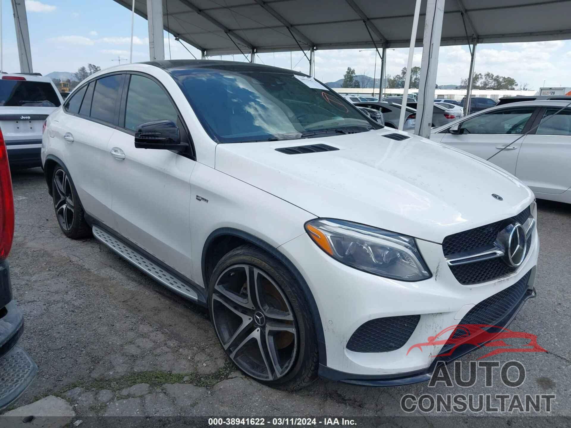 MERCEDES-BENZ GLE COUPE 2019 - 4JGED6EB8KA138109