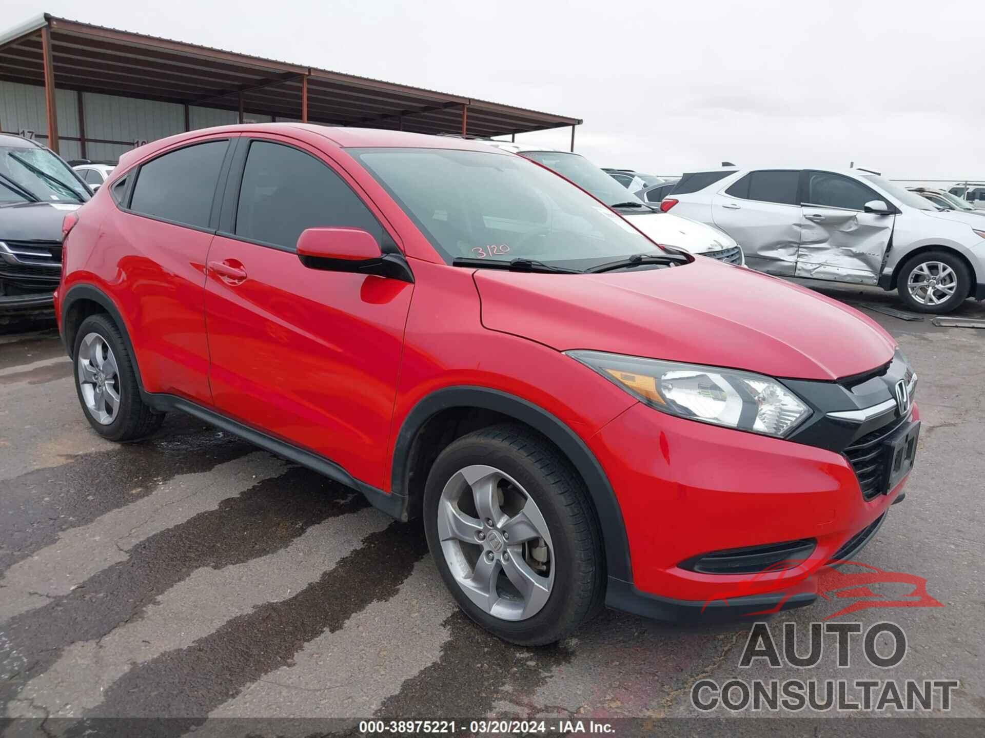 HONDA HR-V 2018 - 3CZRU5H34JM702550