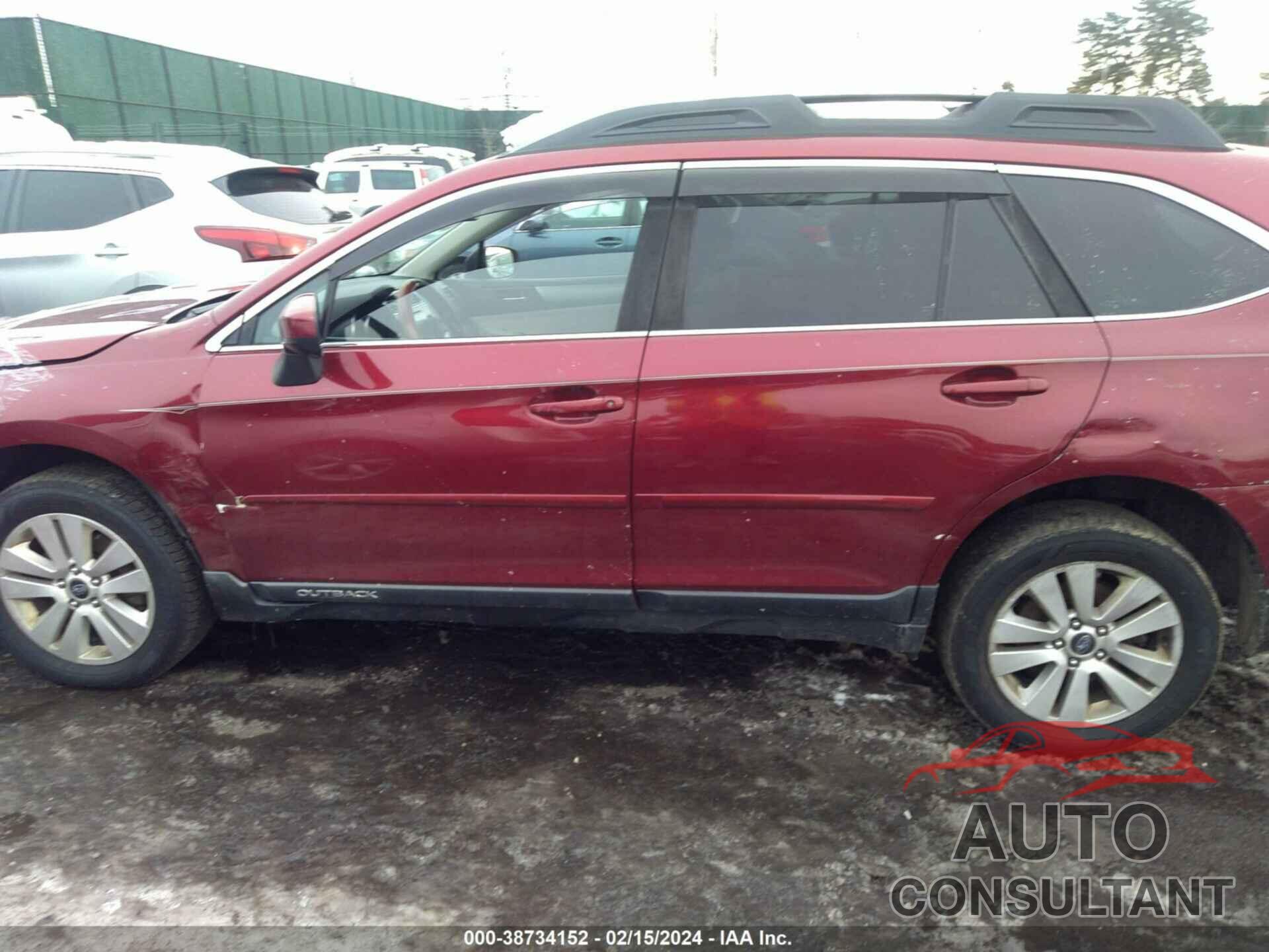 SUBARU OUTBACK 2018 - 4S4BSACC2J3237132