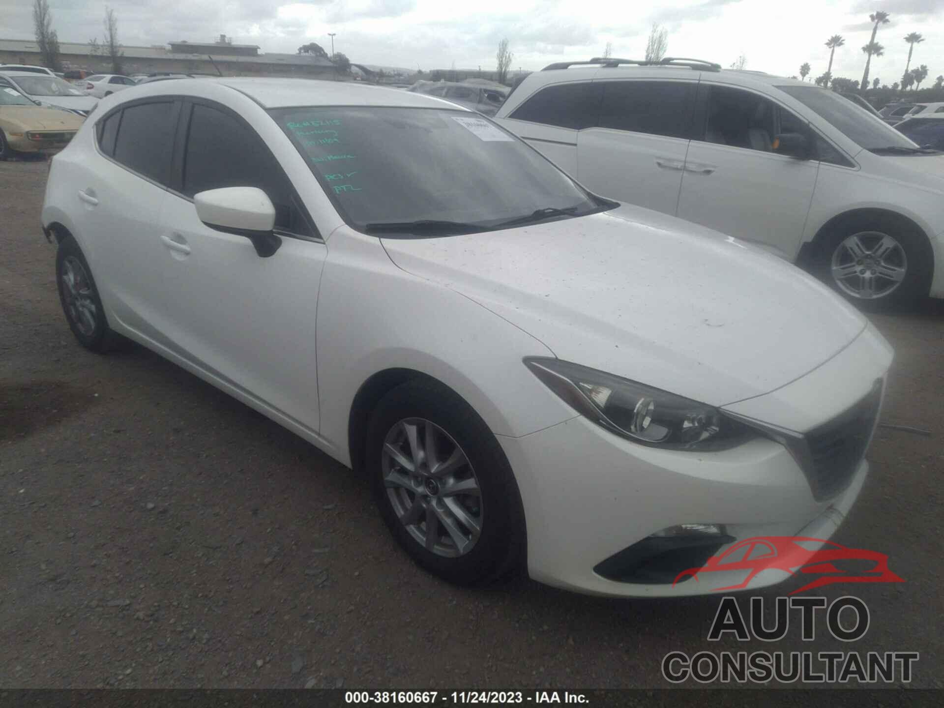 MAZDA MAZDA3 2016 - JM1BM1K73G1339840