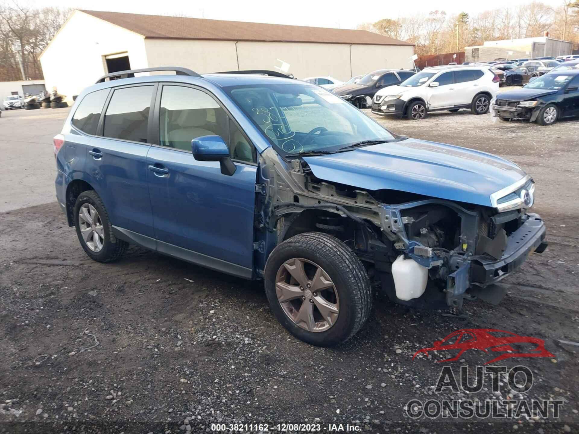 SUBARU FORESTER 2016 - JF2SJADC5GH486284