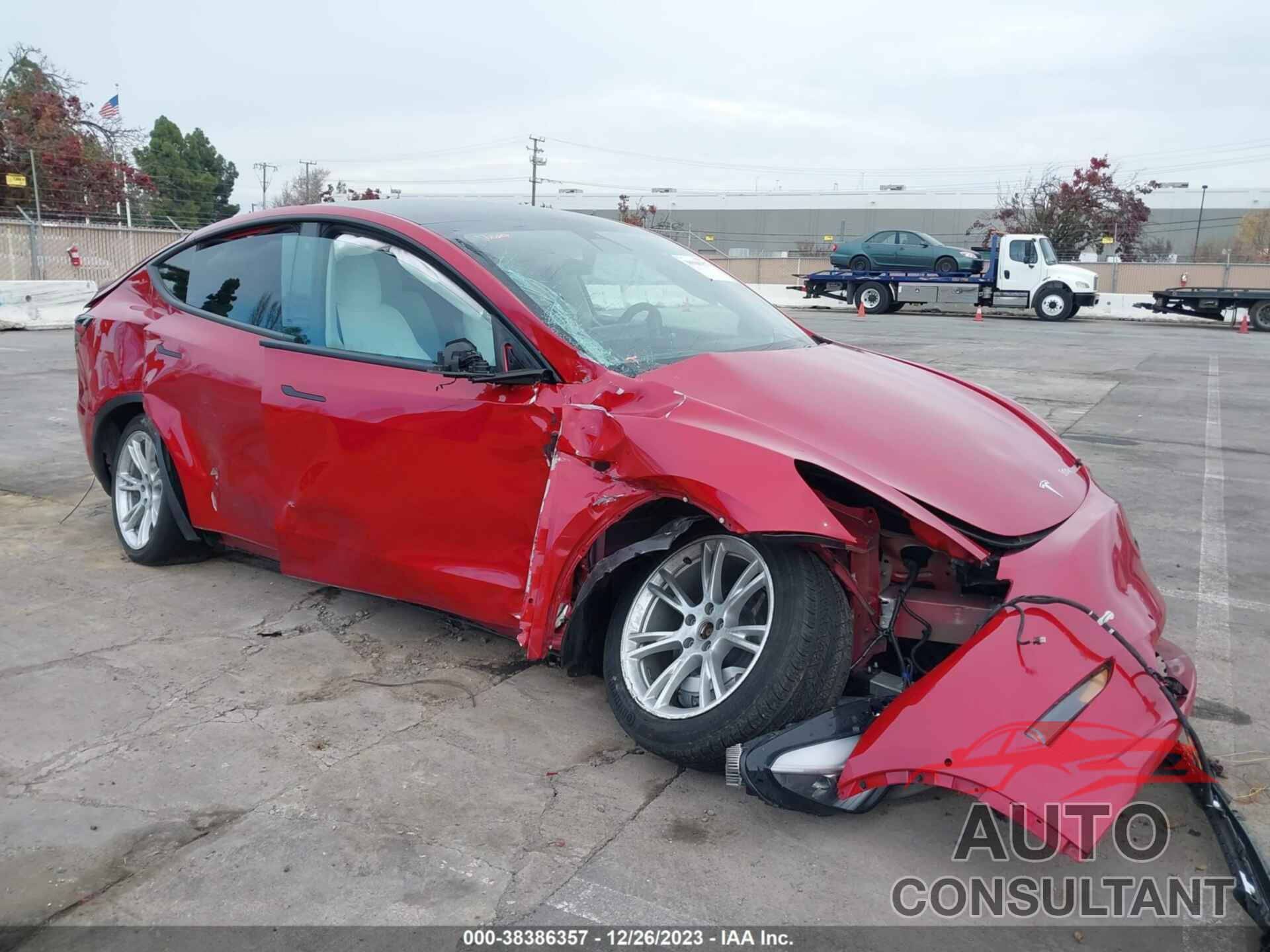 TESLA MODEL Y 2020 - 5YJYGDEEXLF042207
