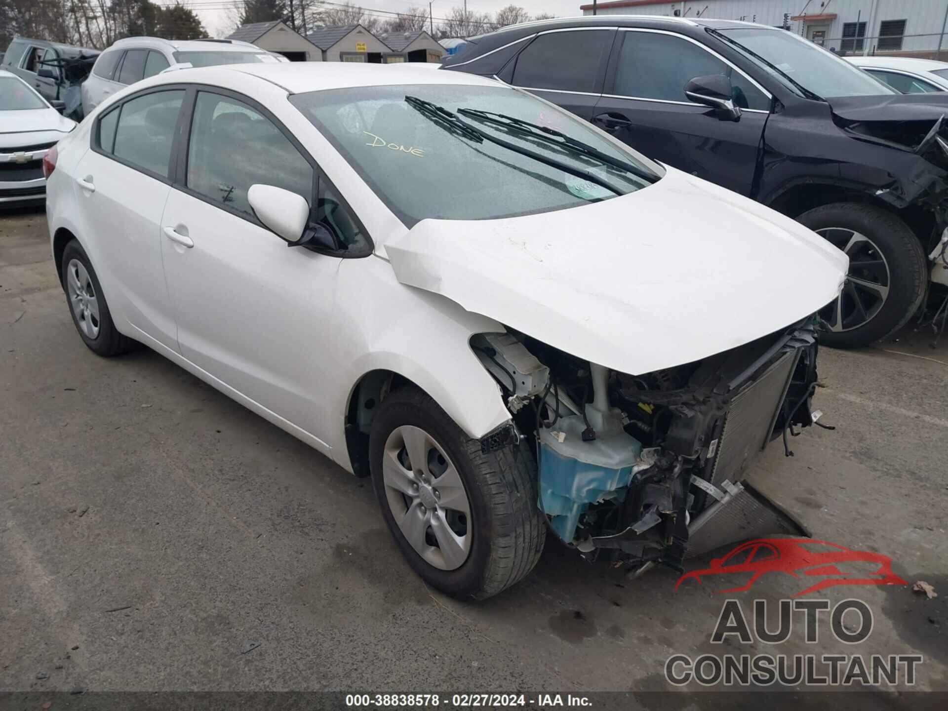 KIA FORTE 2018 - 3KPFK4A71JE278566