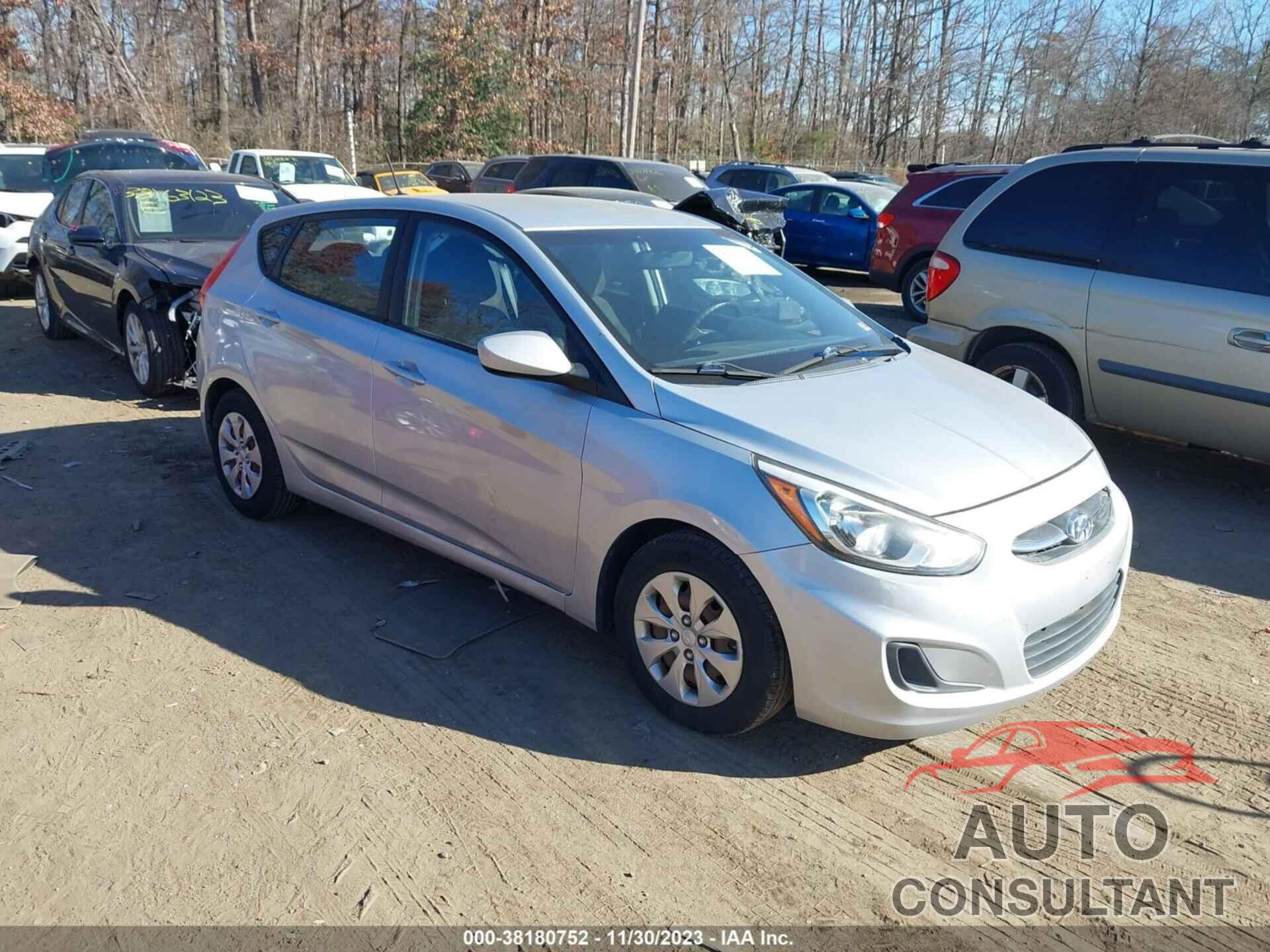 HYUNDAI ACCENT 2016 - KMHCT5AE1GU250888