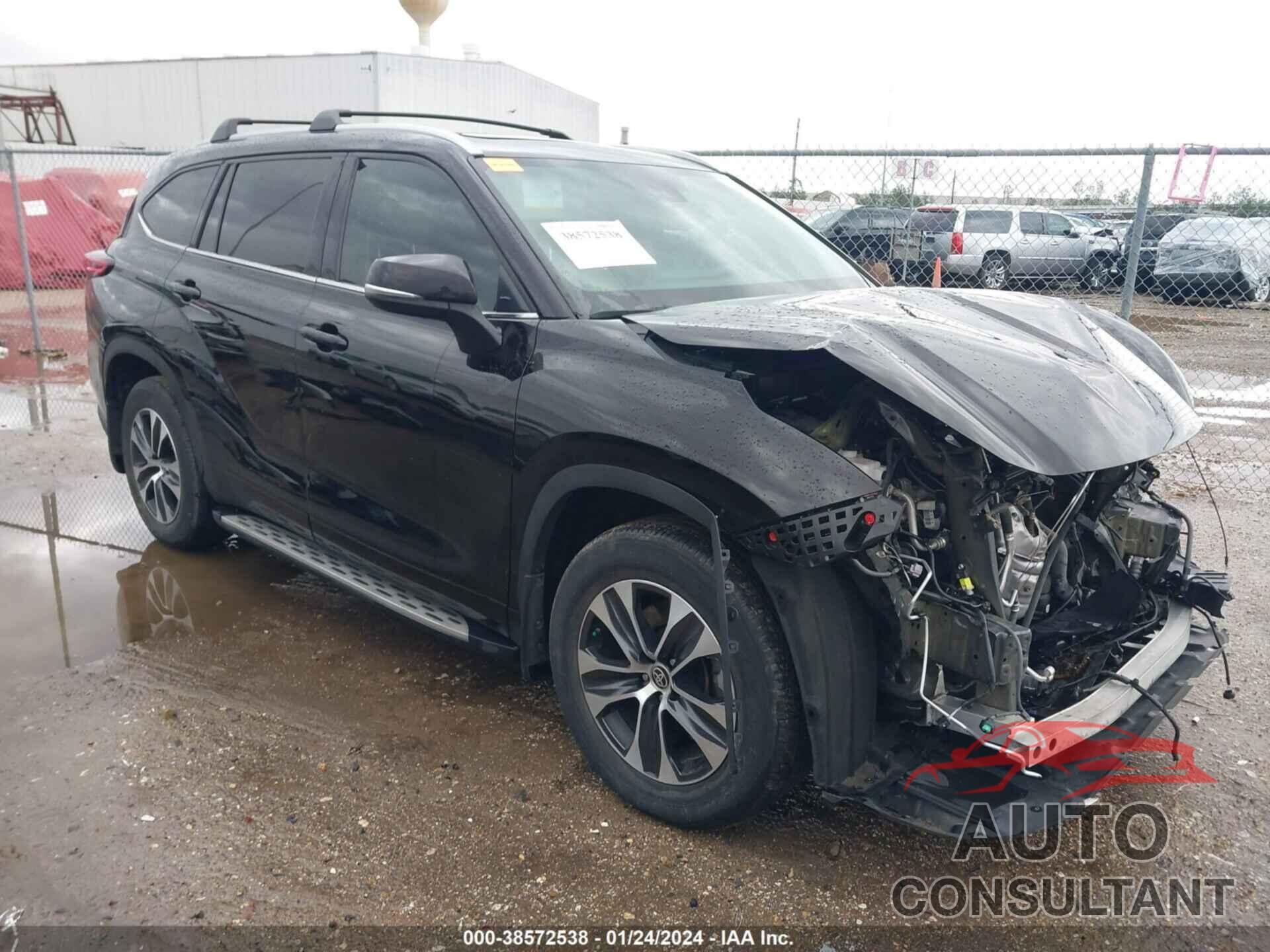 TOYOTA HIGHLANDER 2021 - 5TDGZRAH6MS081179