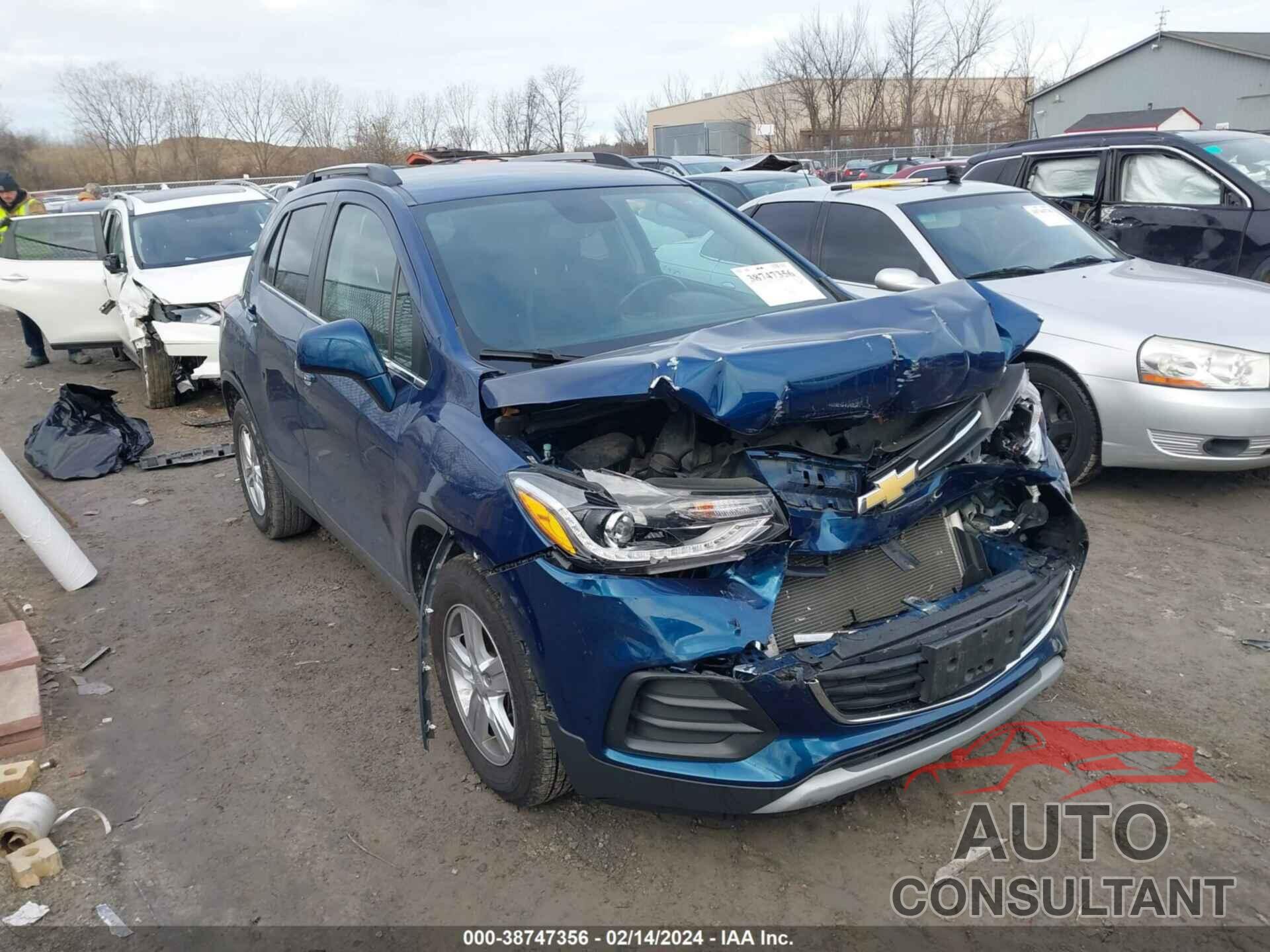 CHEVROLET TRAX 2019 - 3GNCJLSB9KL346653