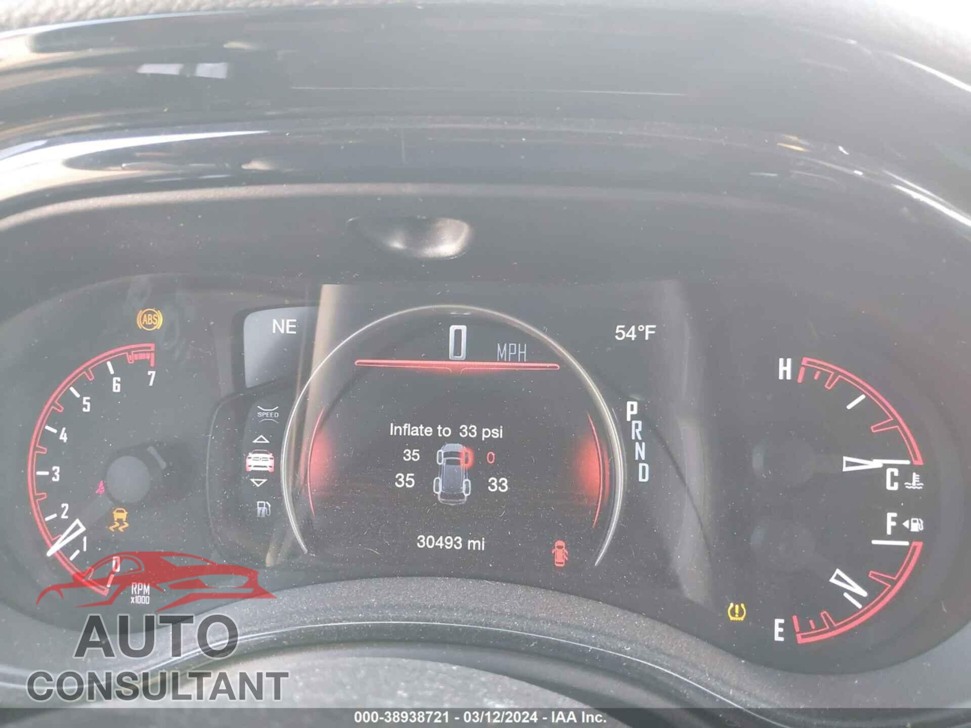 DODGE DURANGO 2021 - 1C4RDJDG6MC837252