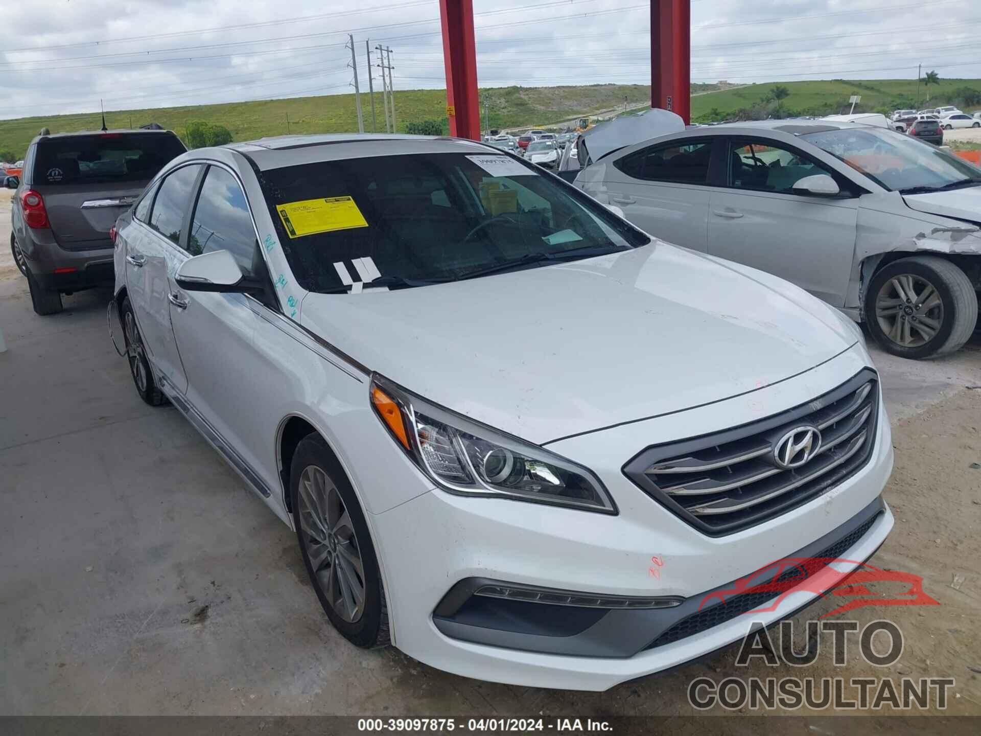 HYUNDAI SONATA 2017 - 5NPE34AF5HH544502