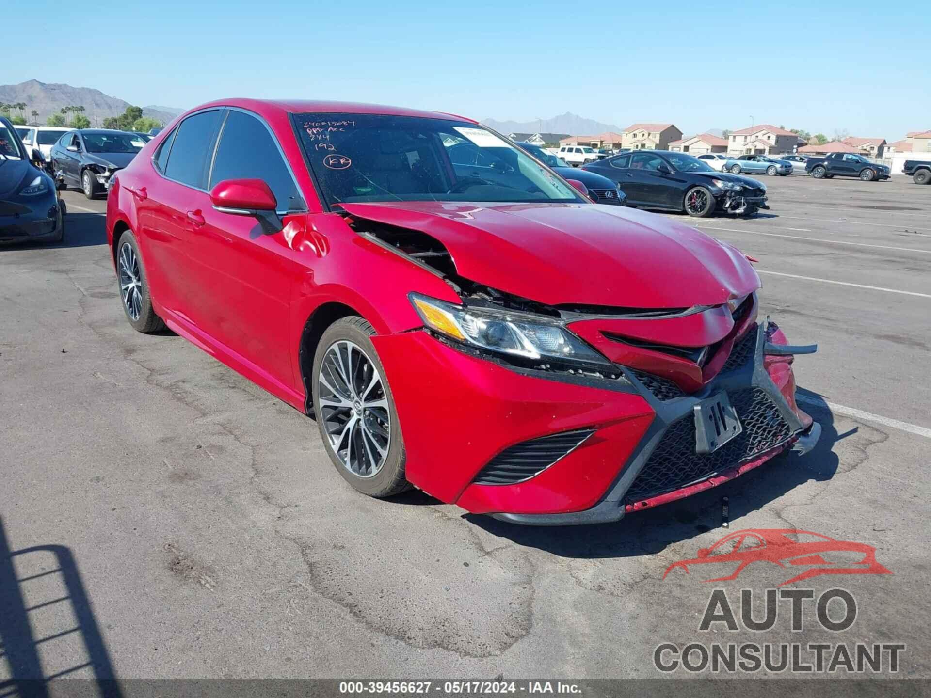 TOYOTA CAMRY 2019 - 4T1B11HK0KU253926