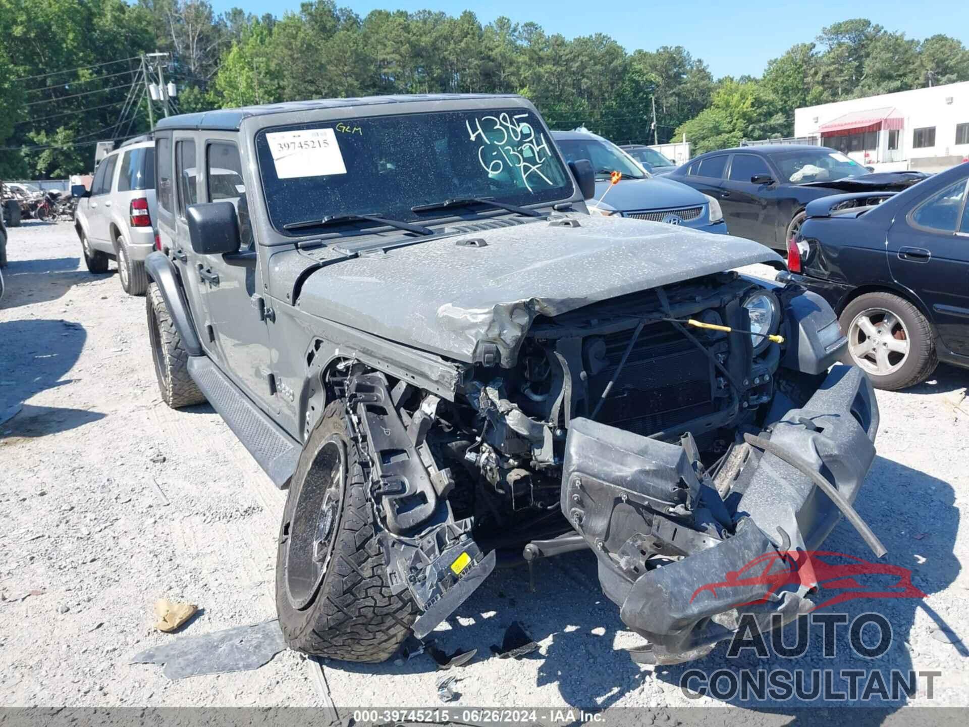 JEEP WRANGLER UNLIMITED 2021 - 1C4HJXDG8MW524385