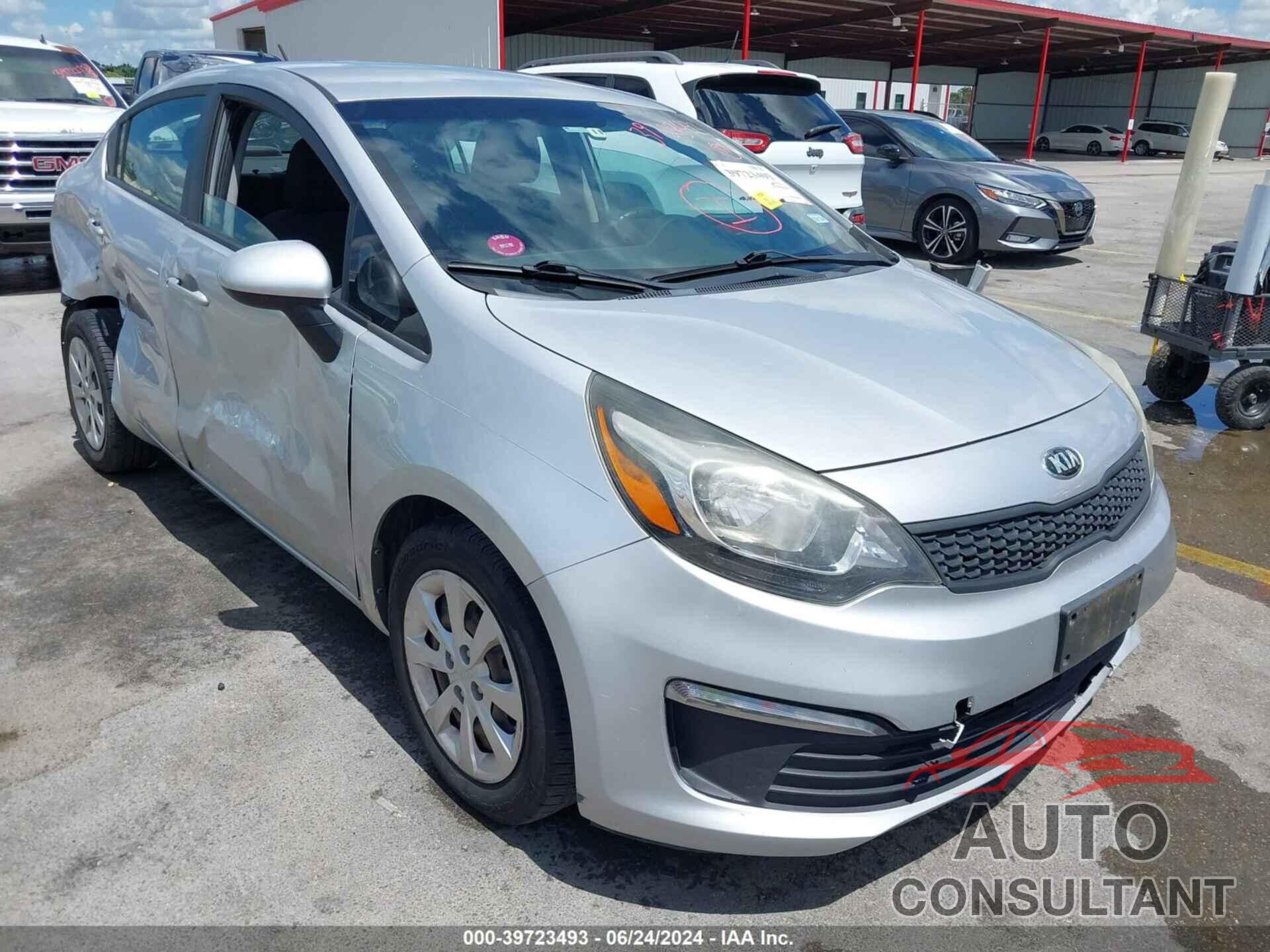 KIA RIO 2016 - KNADM4A33G6642724