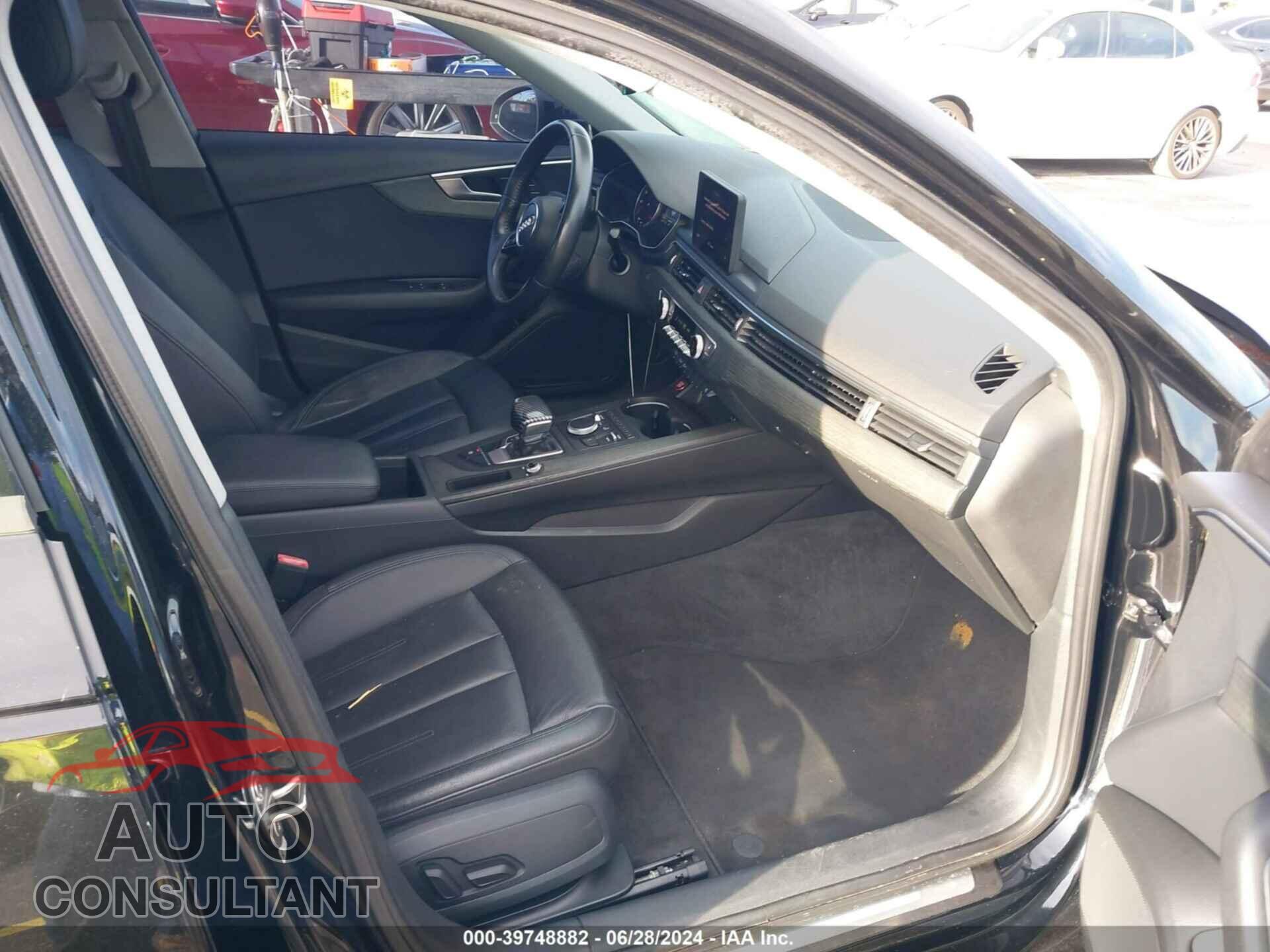 AUDI A4 2017 - WAUGMAF4XHN060866