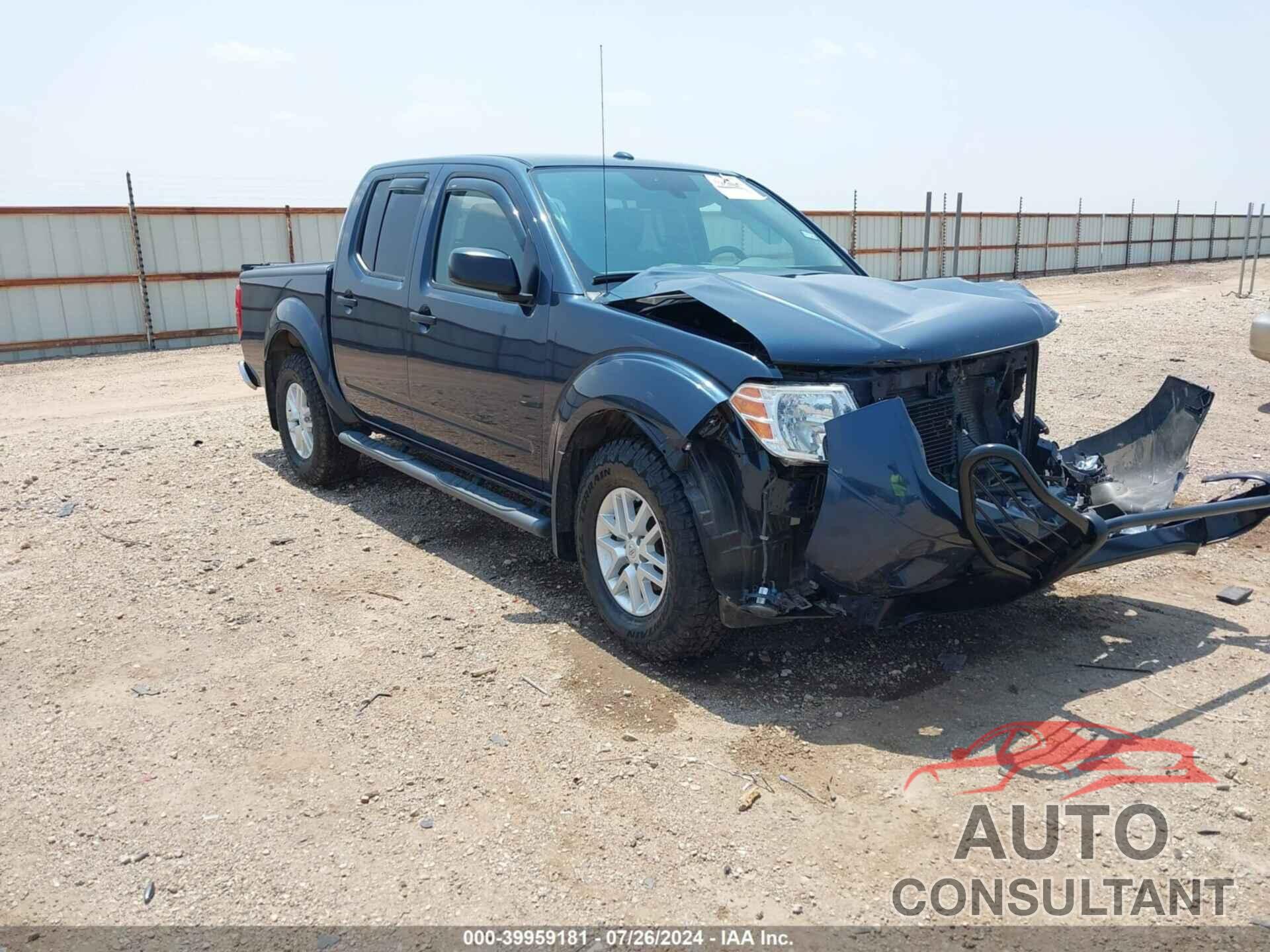 NISSAN FRONTIER 2017 - 1N6DD0ER6HN776660