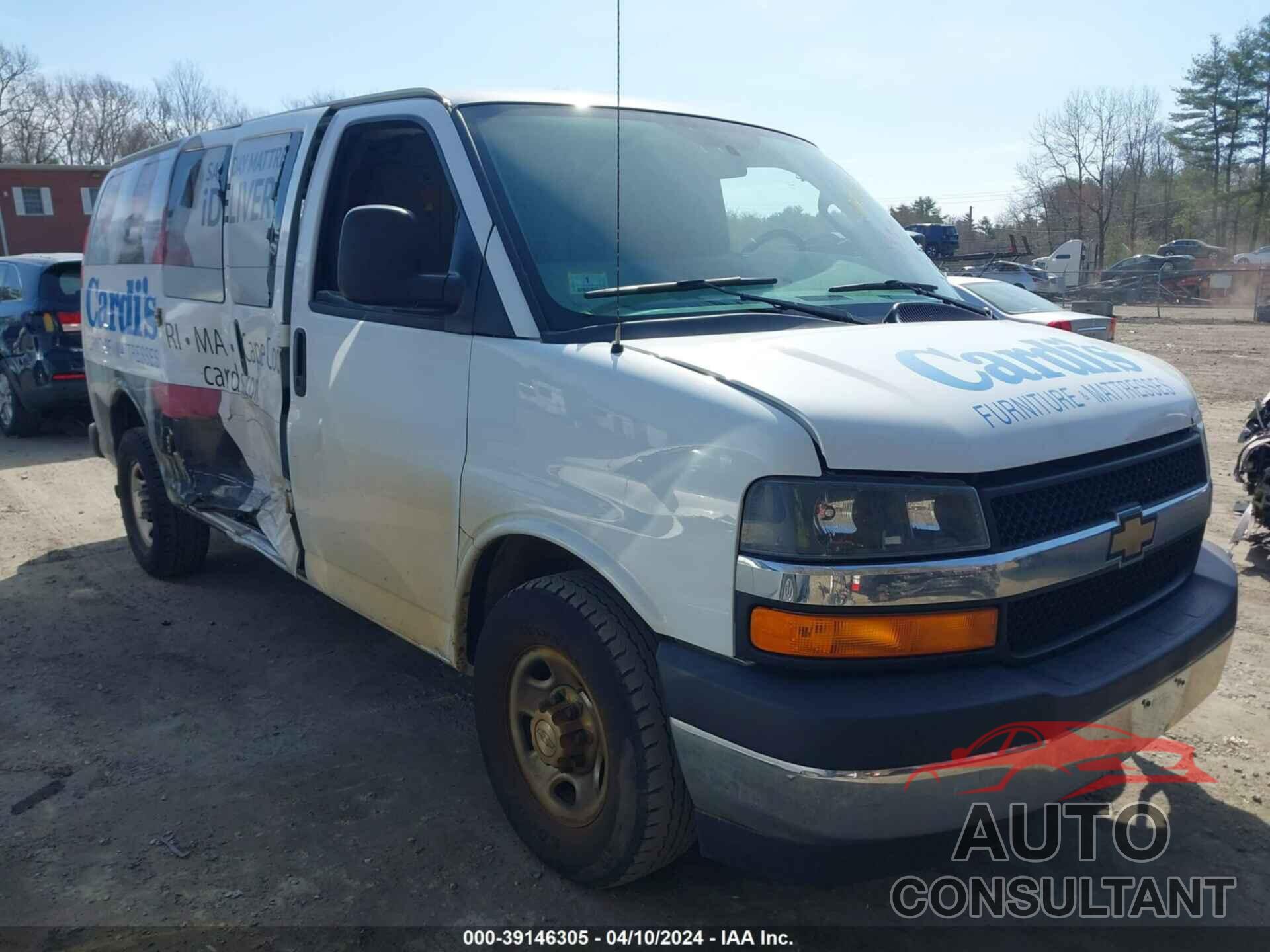 CHEVROLET EXPRESS 2500 2017 - 1GCWGAFF9H1236952