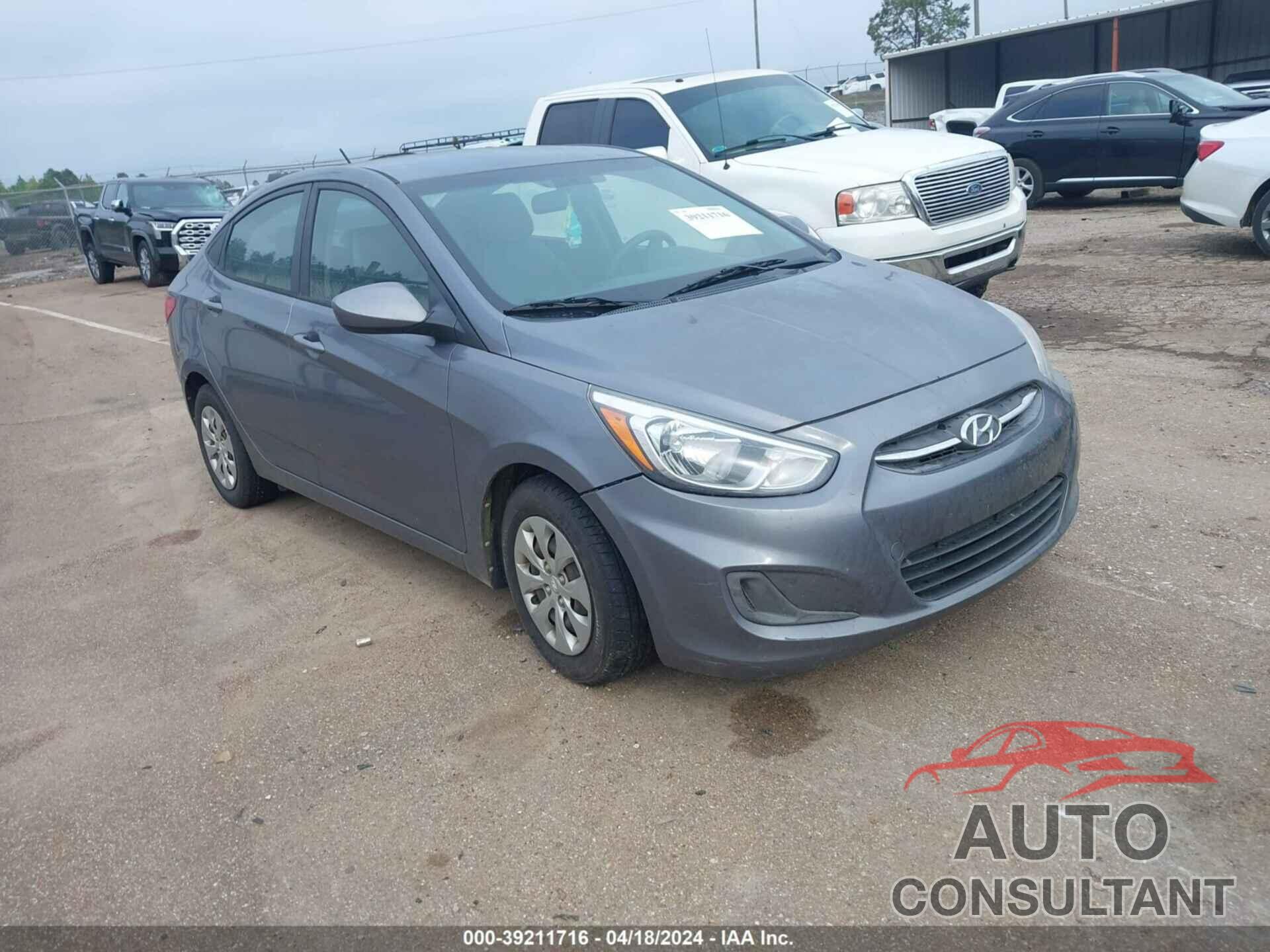 HYUNDAI ACCENT 2017 - KMHCT4AE6HU240854