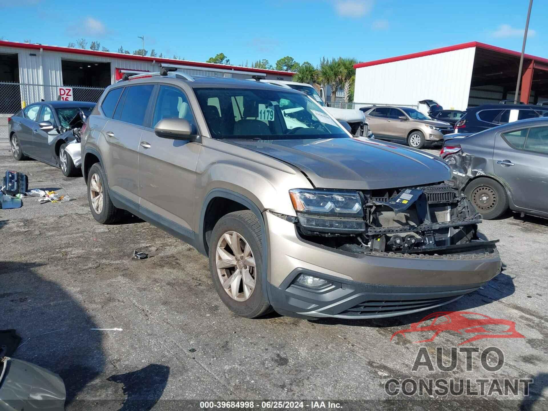 VOLKSWAGEN ATLAS 2018 - 1V2CR2CA9JC506539