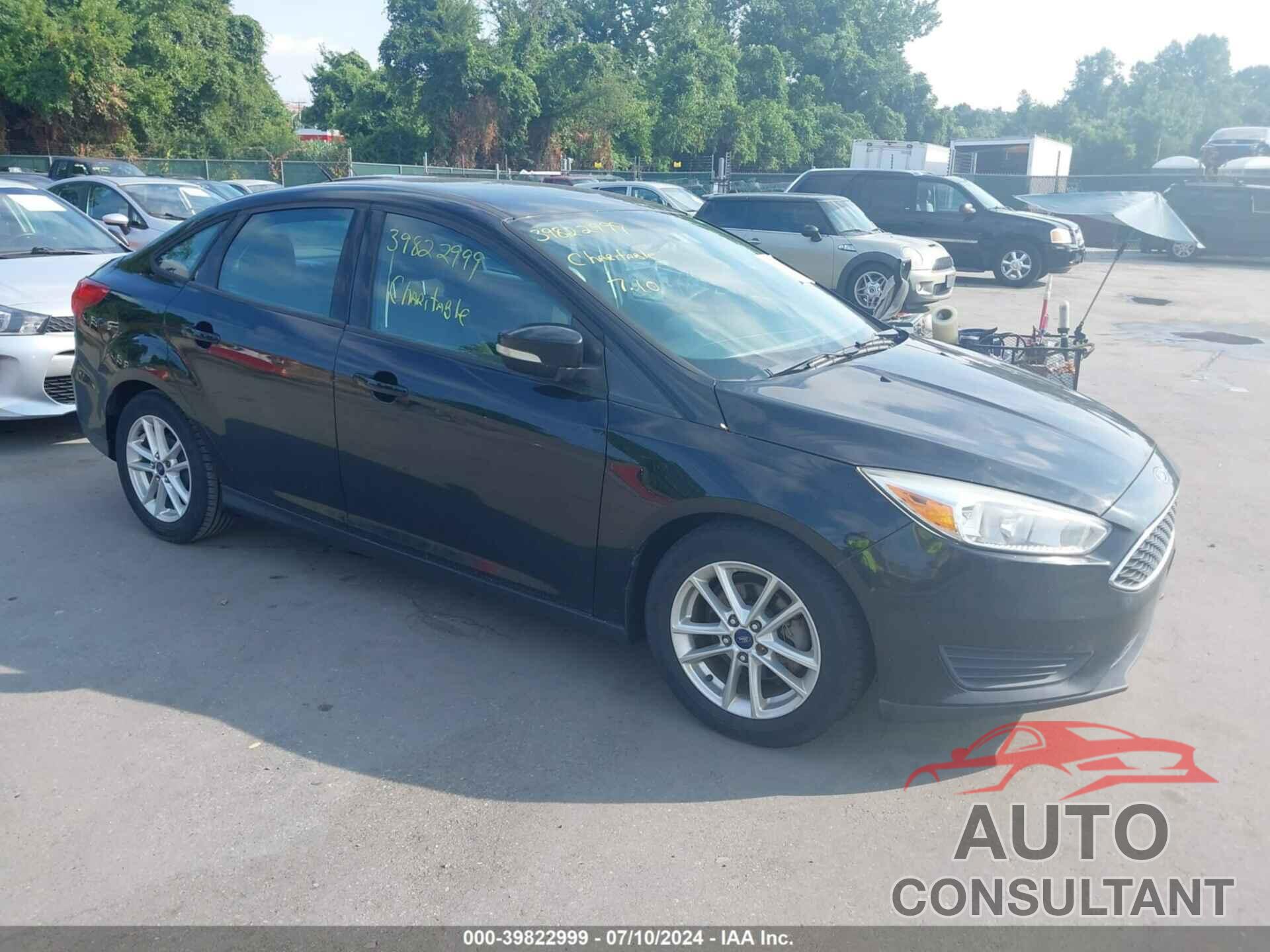 FORD FOCUS 2016 - 1FADP3F25GL250517