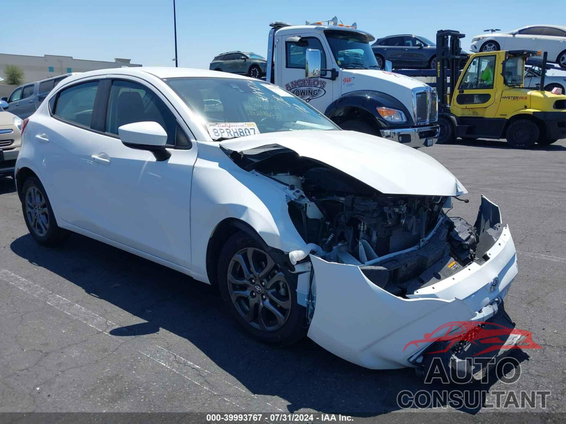 TOYOTA YARIS 2020 - 3MYDLBJV2LY708096