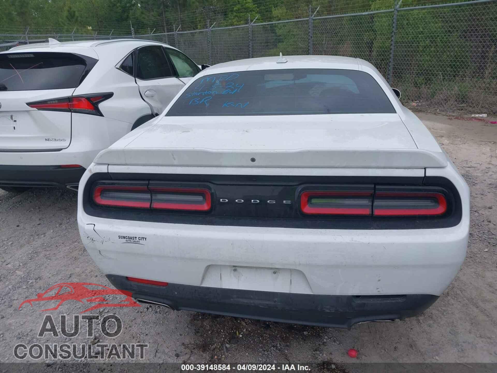 DODGE CHALLENGER 2019 - 2C3CDZAG4KH503664