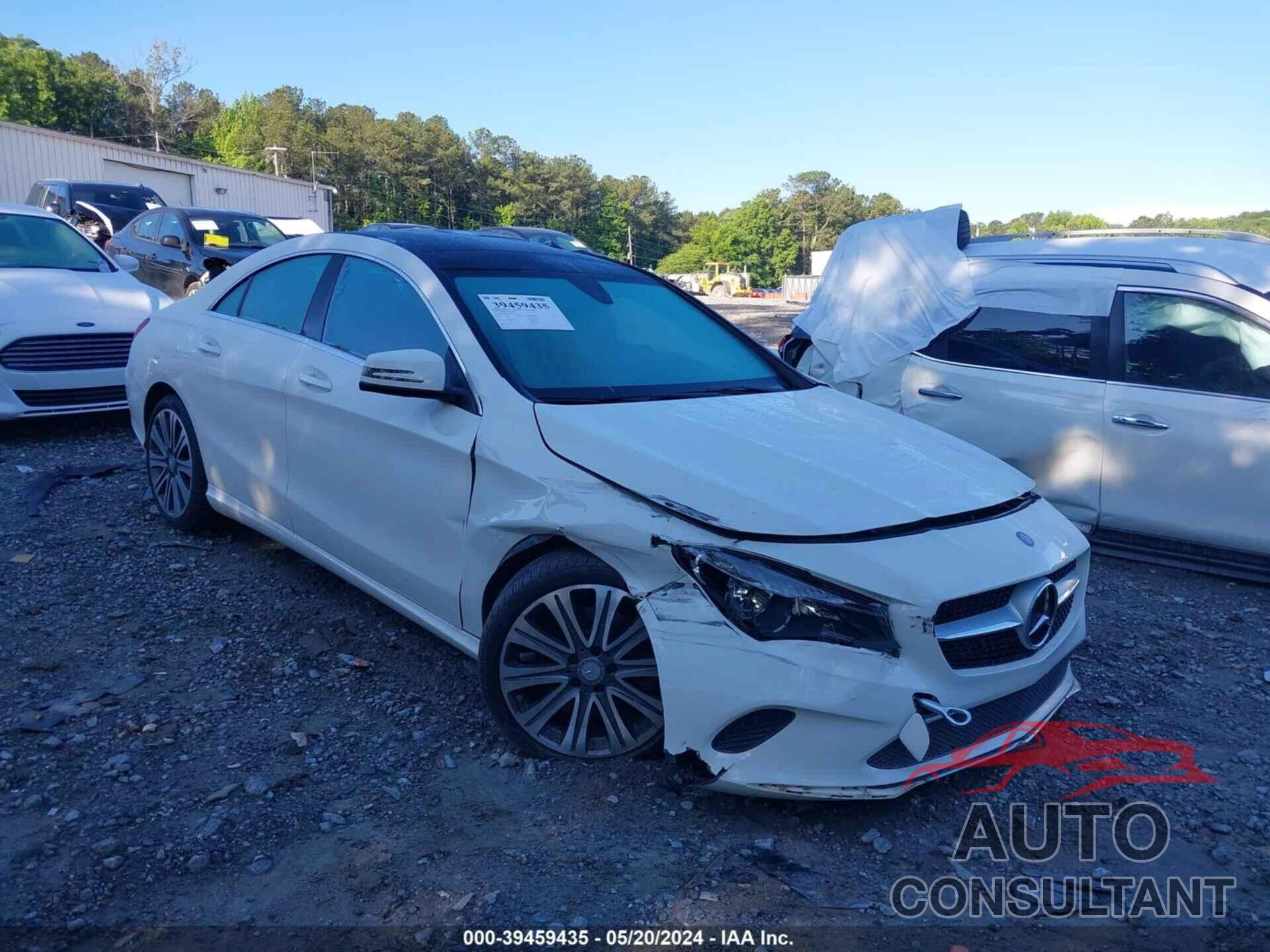 MERCEDES-BENZ CLA 250 2017 - WDDSJ4EB5HN444096