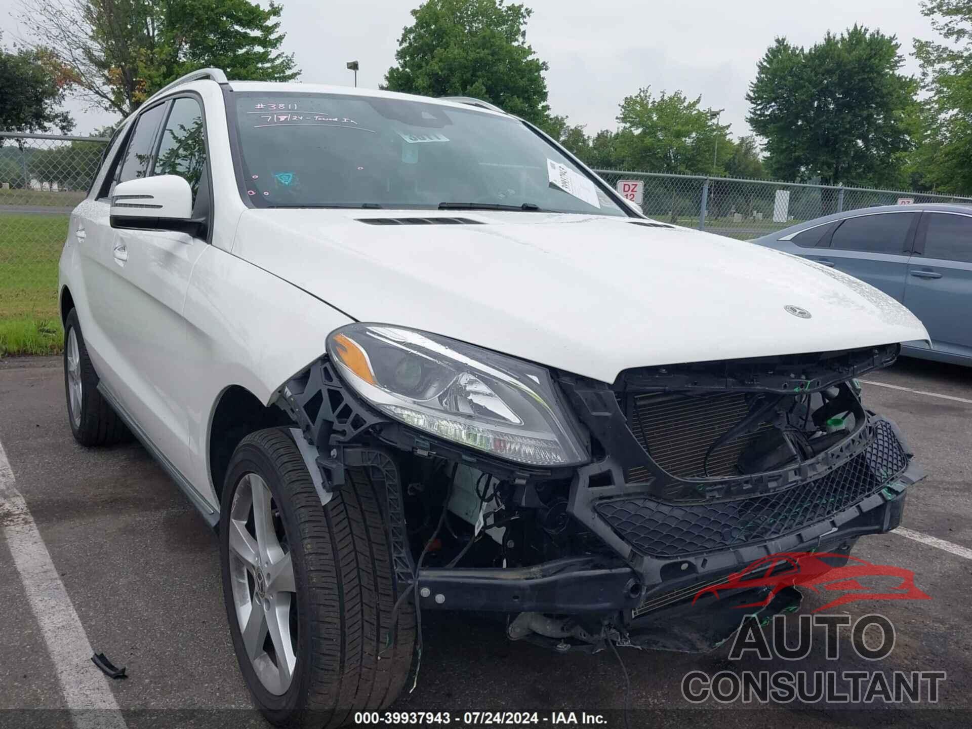 MERCEDES-BENZ GLE 350 2018 - 4JGDA5HB6JB027092