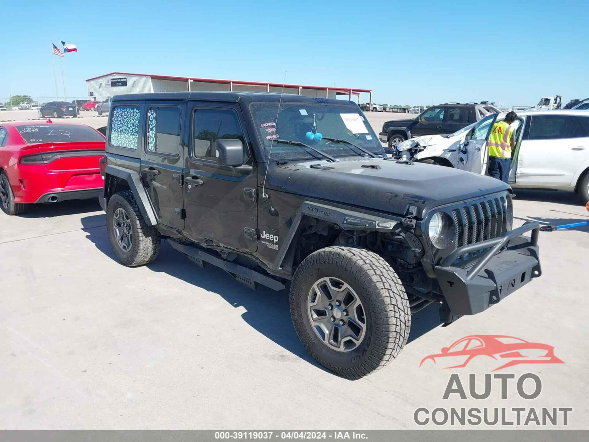 JEEP WRANGLER UNLIMITED 2018 - 1C4HJXDG2JW238978