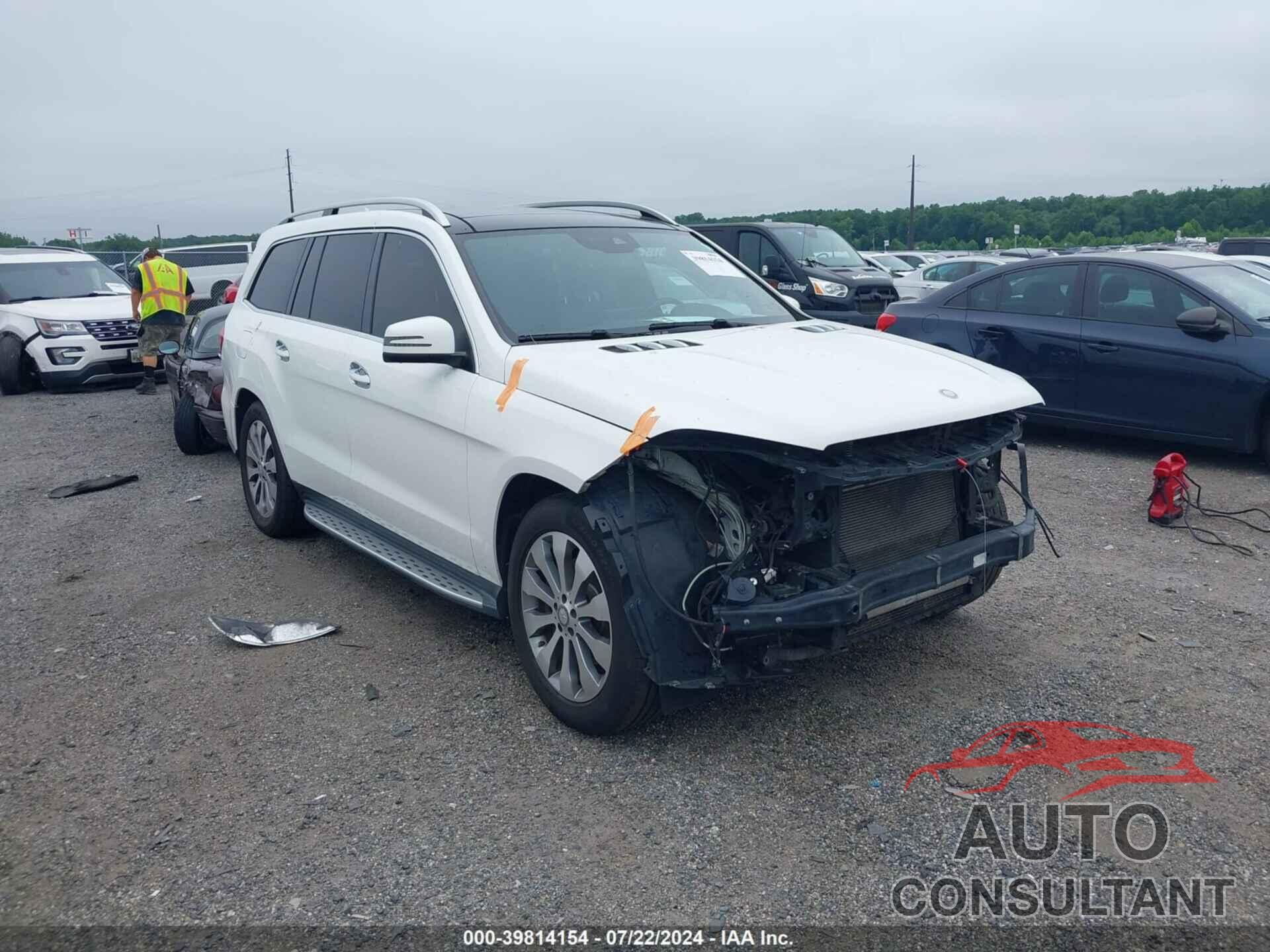 MERCEDES-BENZ GLS 450 2017 - 4JGDF6EE8HA876212