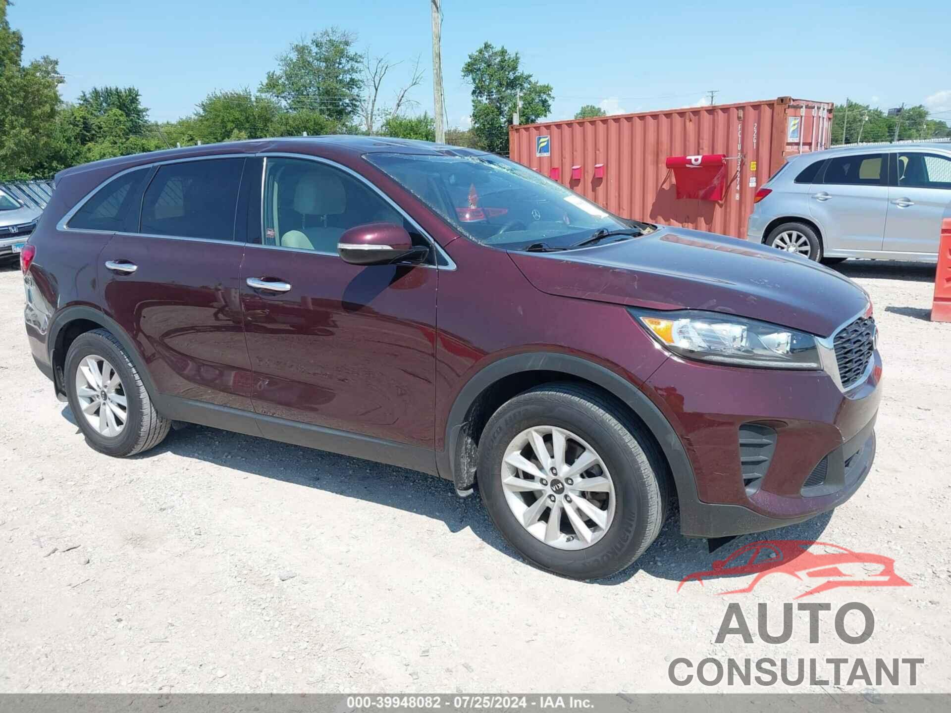 KIA SORENTO 2019 - 5XYPG4A39KG562891