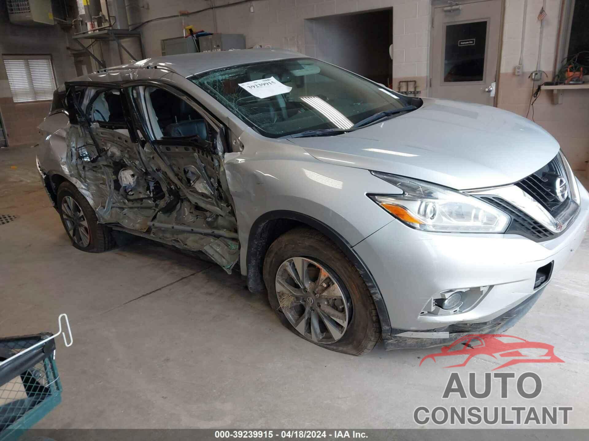 NISSAN MURANO 2017 - 5N1AZ2MH0HN183836