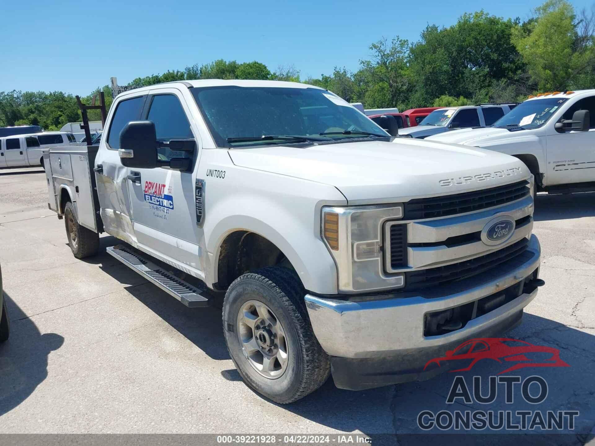 FORD F350 2019 - 1FT8W3B68KEE53003