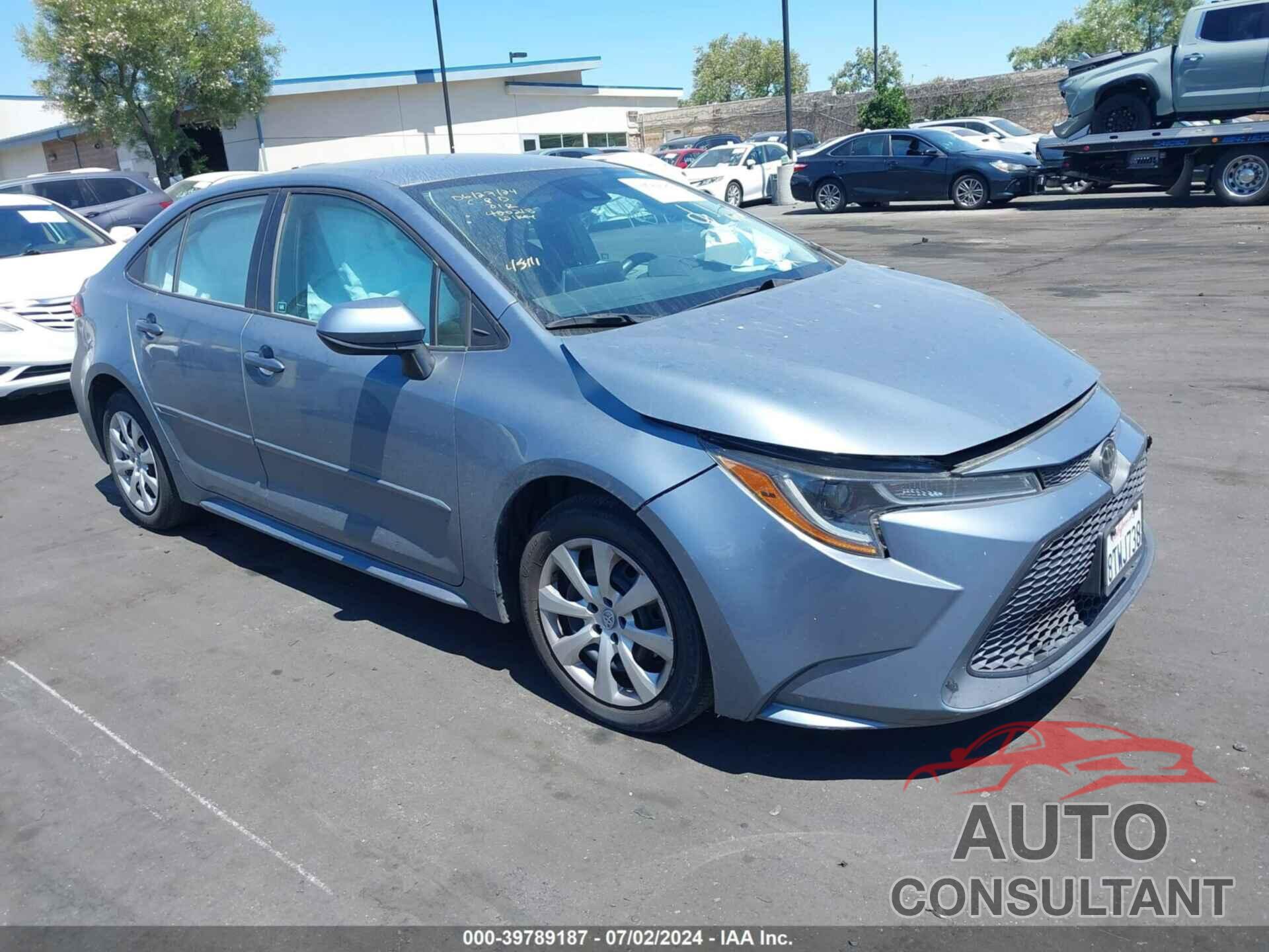 TOYOTA COROLLA 2021 - 5YFEPMAE8MP174414