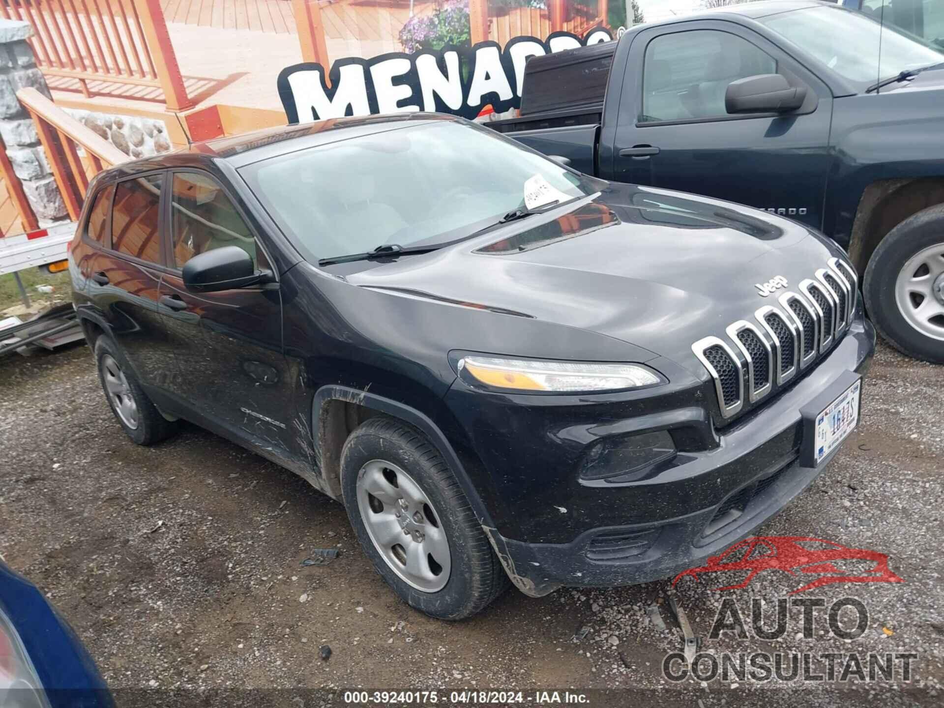 JEEP CHEROKEE 2016 - 1C4PJMAB4GW320867