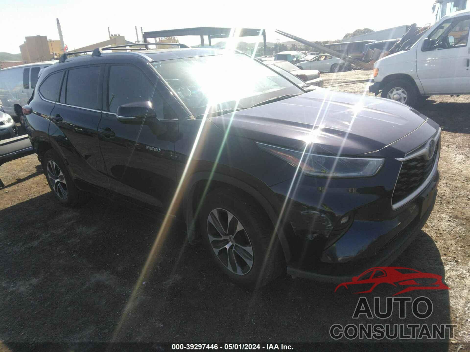 TOYOTA HIGHLANDER 2021 - 5TDHBRCH0MS050743