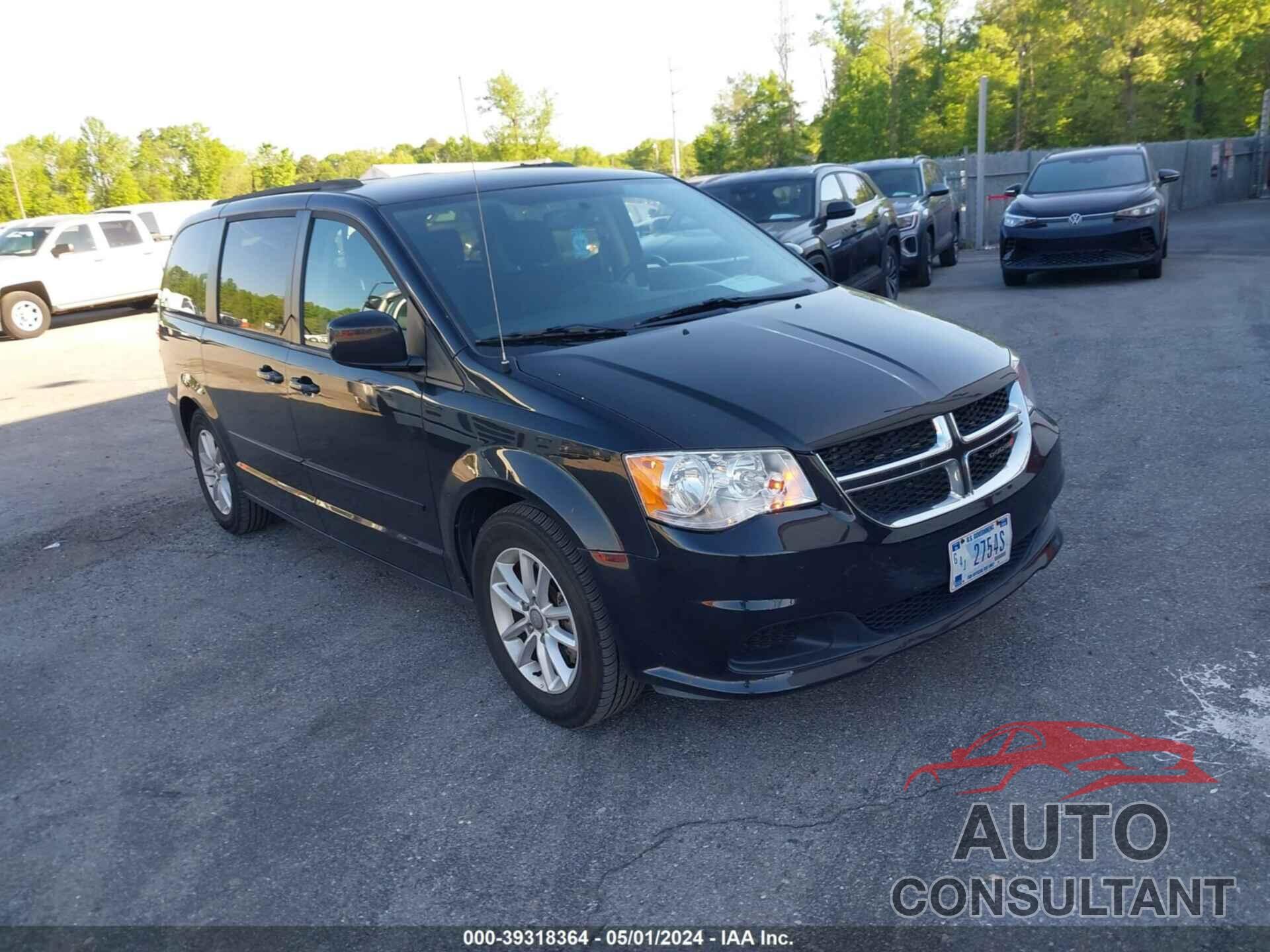 DODGE GRAND CARAVAN 2016 - 2C4RDGCG2GR367138