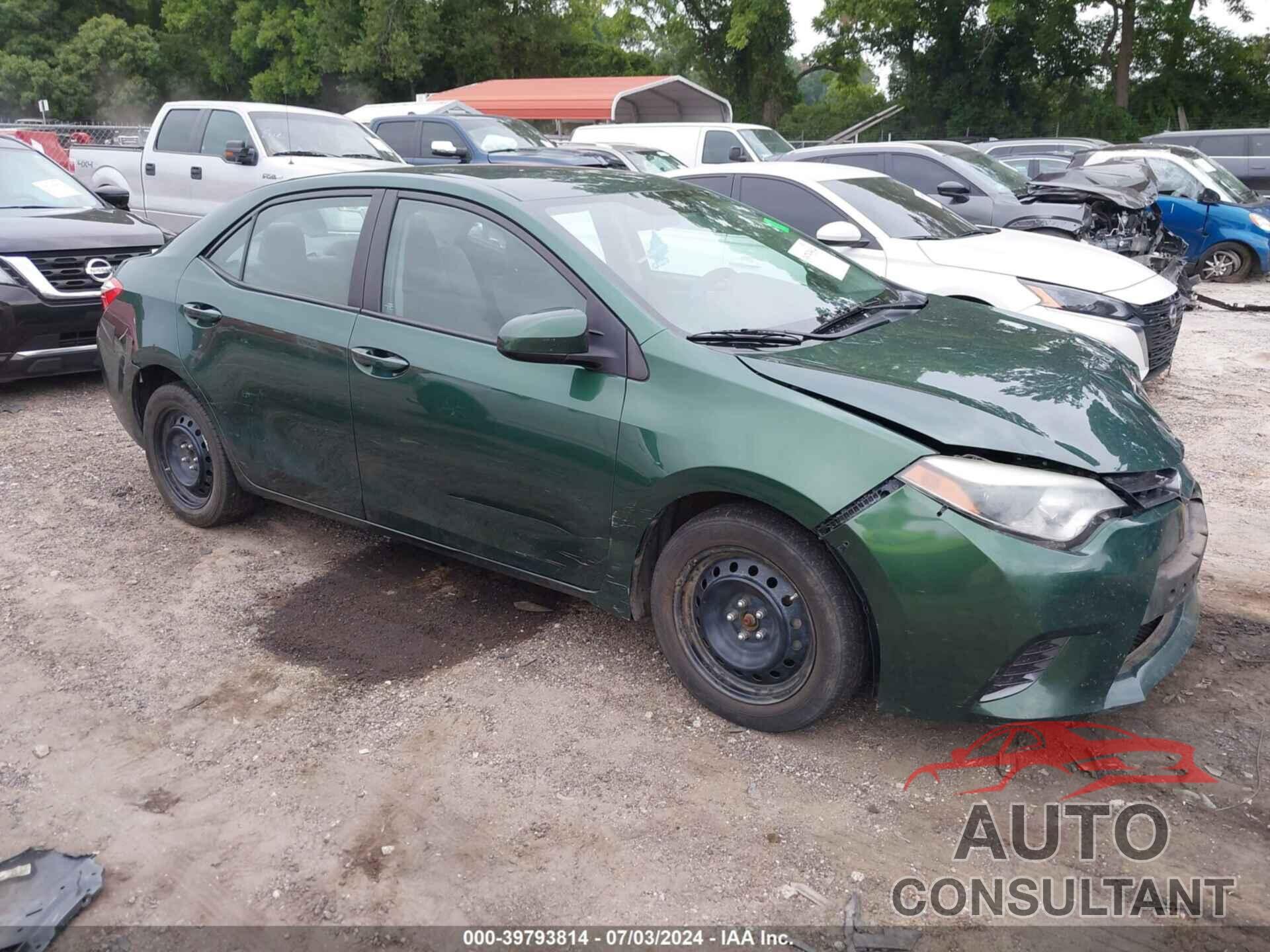 TOYOTA COROLLA 2016 - 2T1BURHE8GC570247