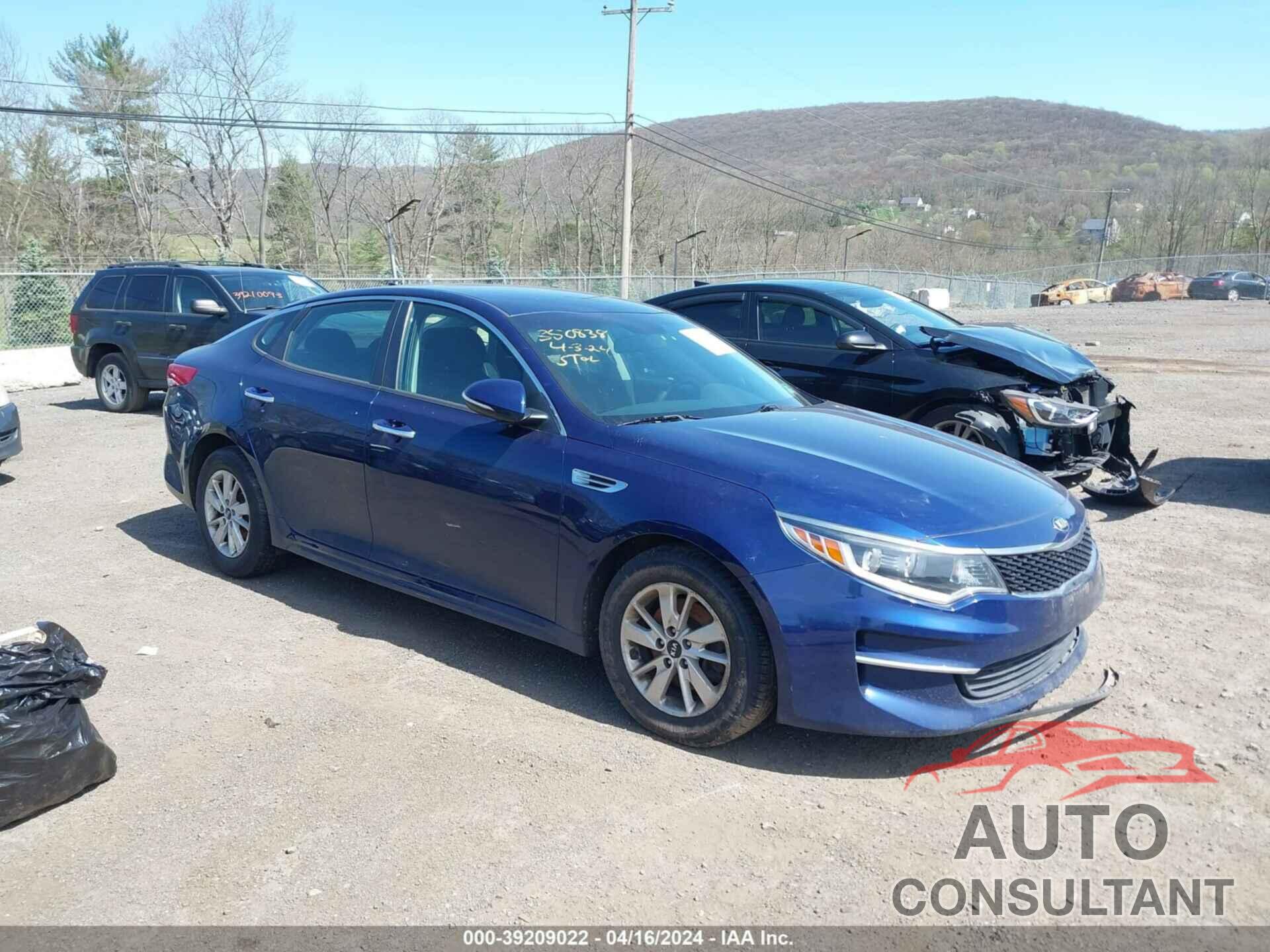 KIA OPTIMA 2018 - 5XXGT4L31JG219763