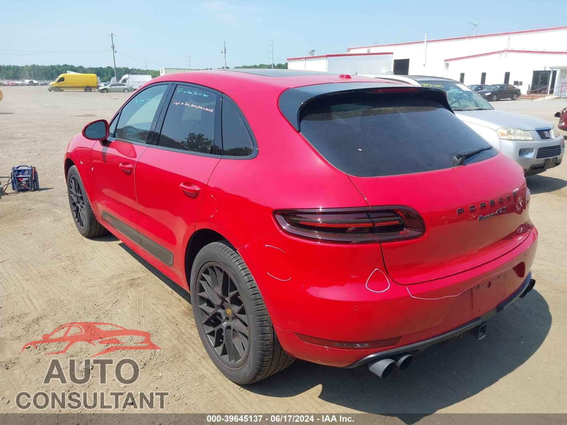 PORSCHE MACAN 2017 - WP1AG2A5XHLB54231