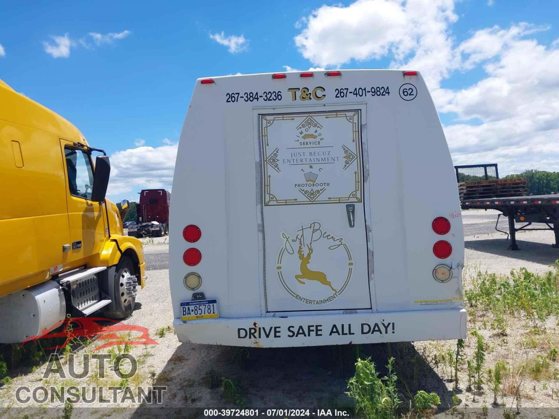 FORD E-450 CUTAWAY 2011 - 1FDFE4FS8BDA43133