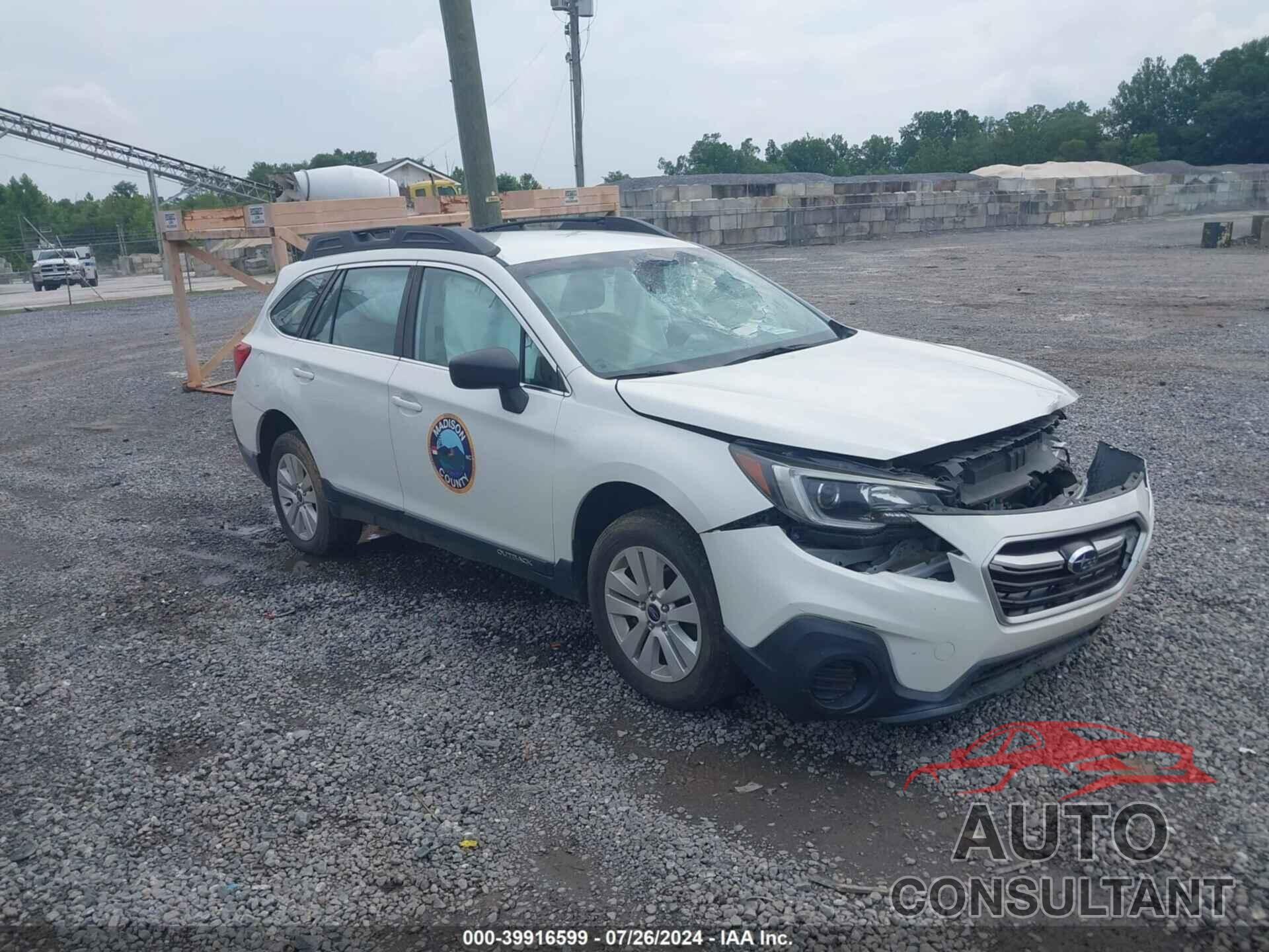 SUBARU OUTBACK 2019 - 4S4BSABC1K3356017