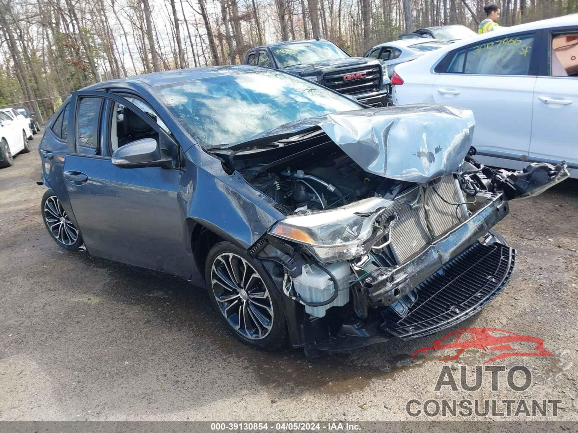 TOYOTA COROLLA 2016 - 5YFBURHE1GP438821