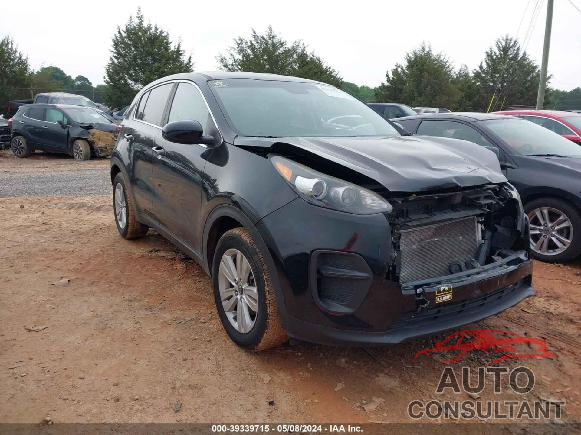KIA SPORTAGE 2018 - KNDPM3AC0J7468168