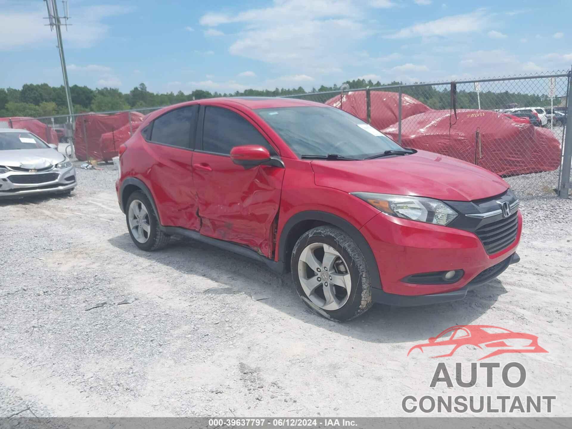 HONDA HR-V 2016 - 3CZRU5H5XGM738527