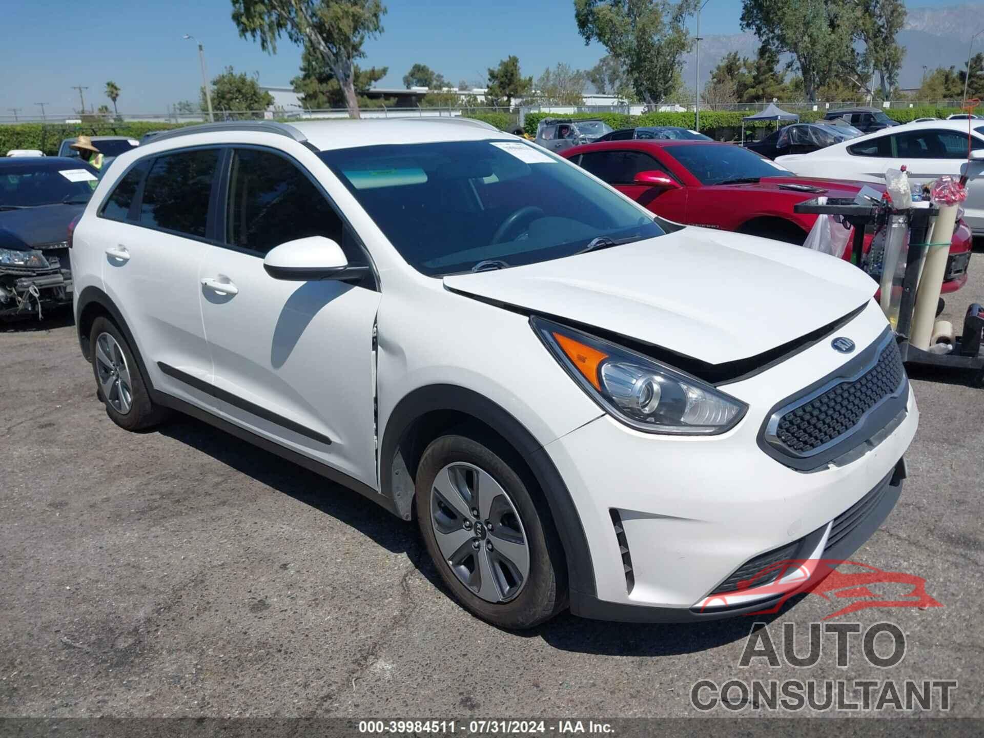 KIA NIRO 2019 - KNDCB3LC7K5244393