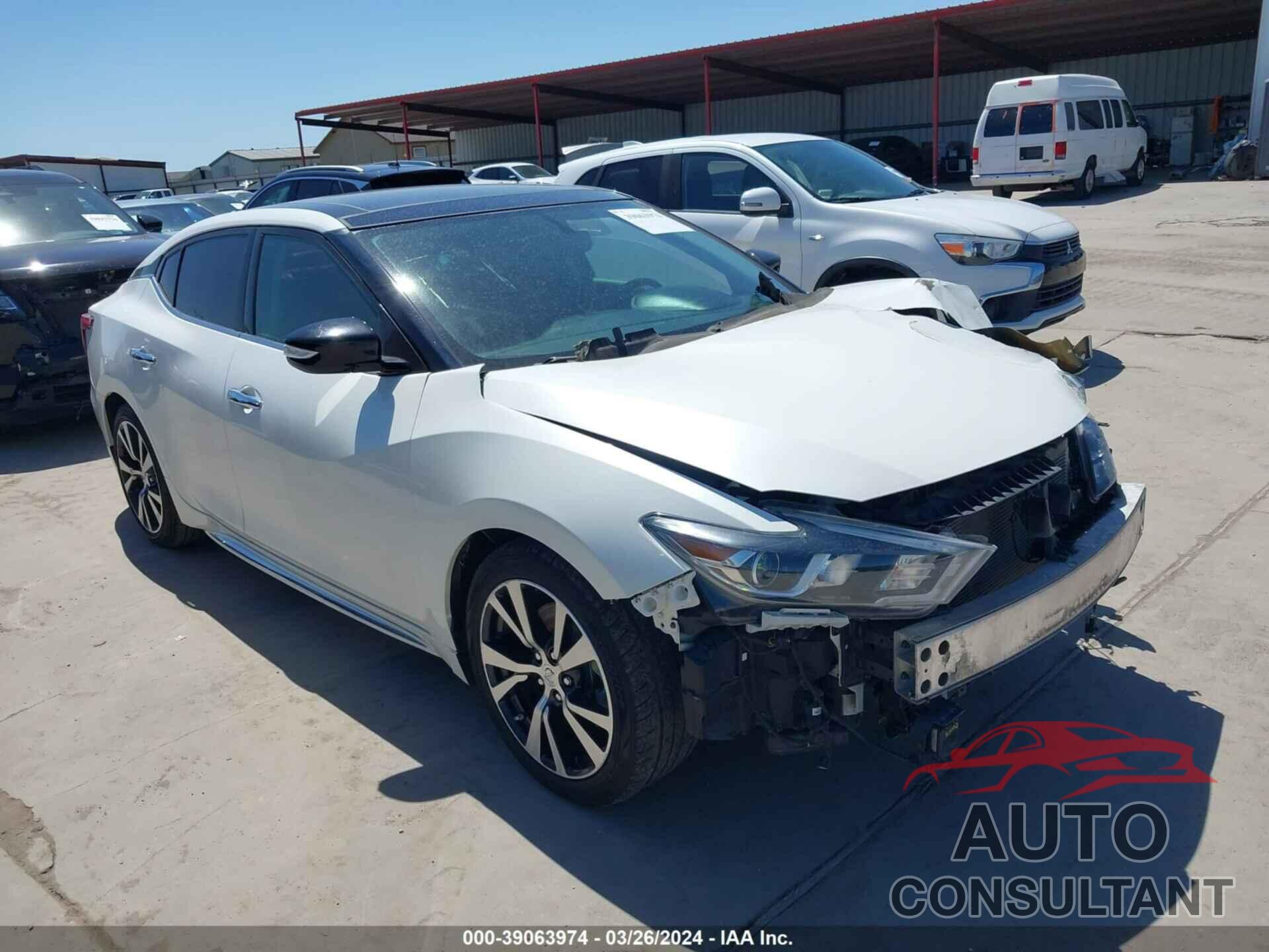 NISSAN MAXIMA 2016 - 1N4AA6AP2GC900378