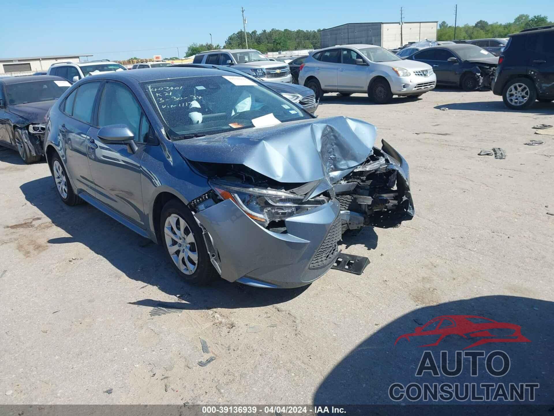 TOYOTA COROLLA 2022 - JTDEPMAE1N3001117