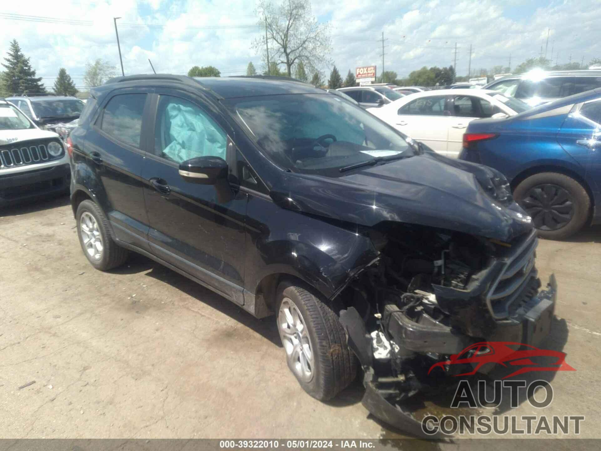 FORD ECOSPORT 2019 - MAJ3S2GE8KC281900