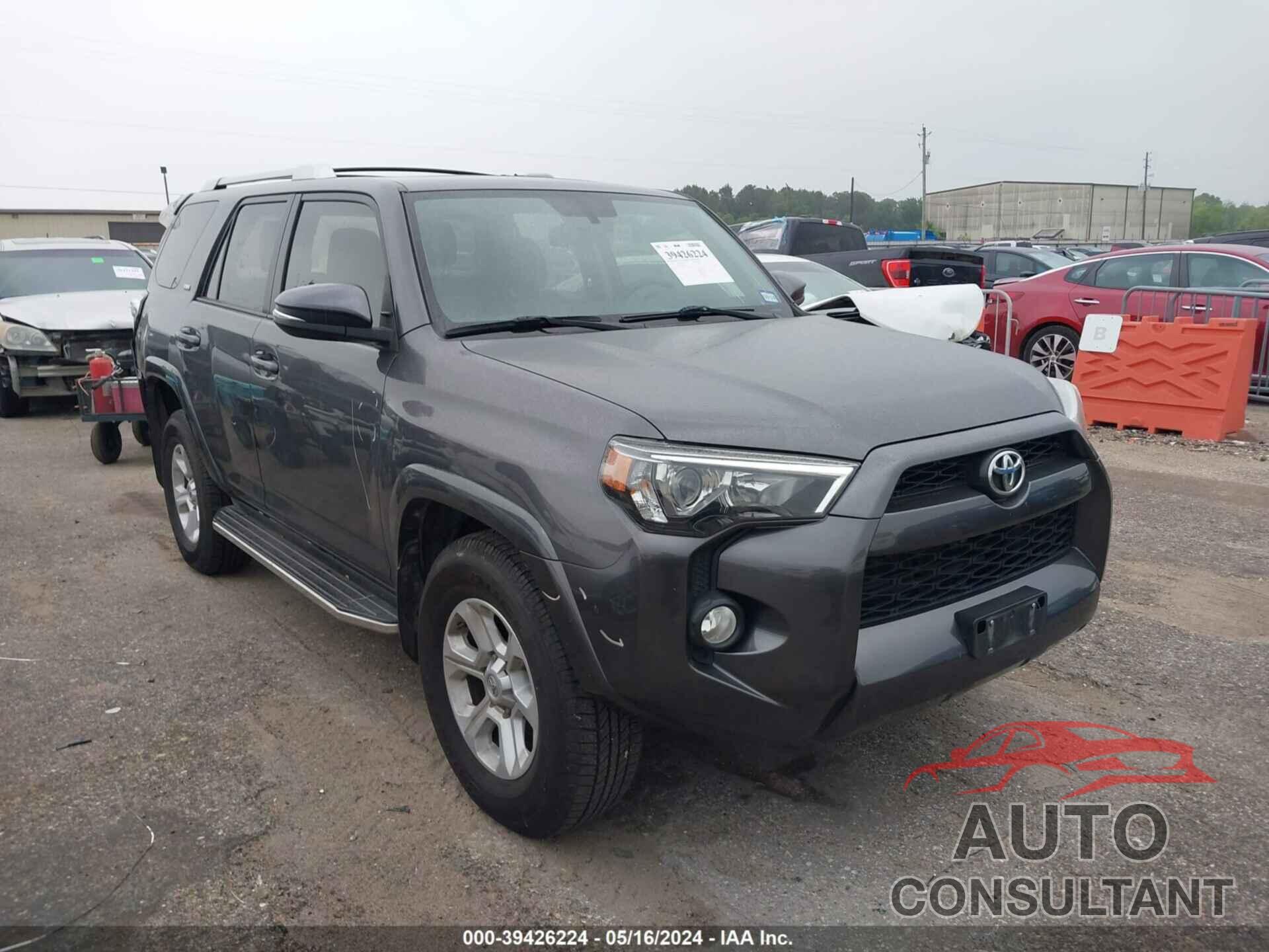 TOYOTA 4RUNNER 2016 - JTEZU5JRXG5124744